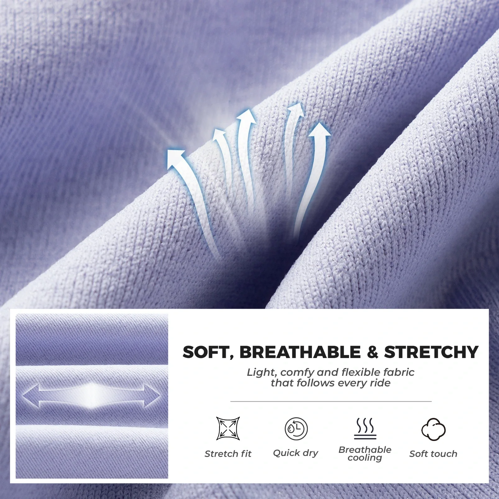 Women Cycling Jersey Breathable Moisture  Long Sleeve - Image 5