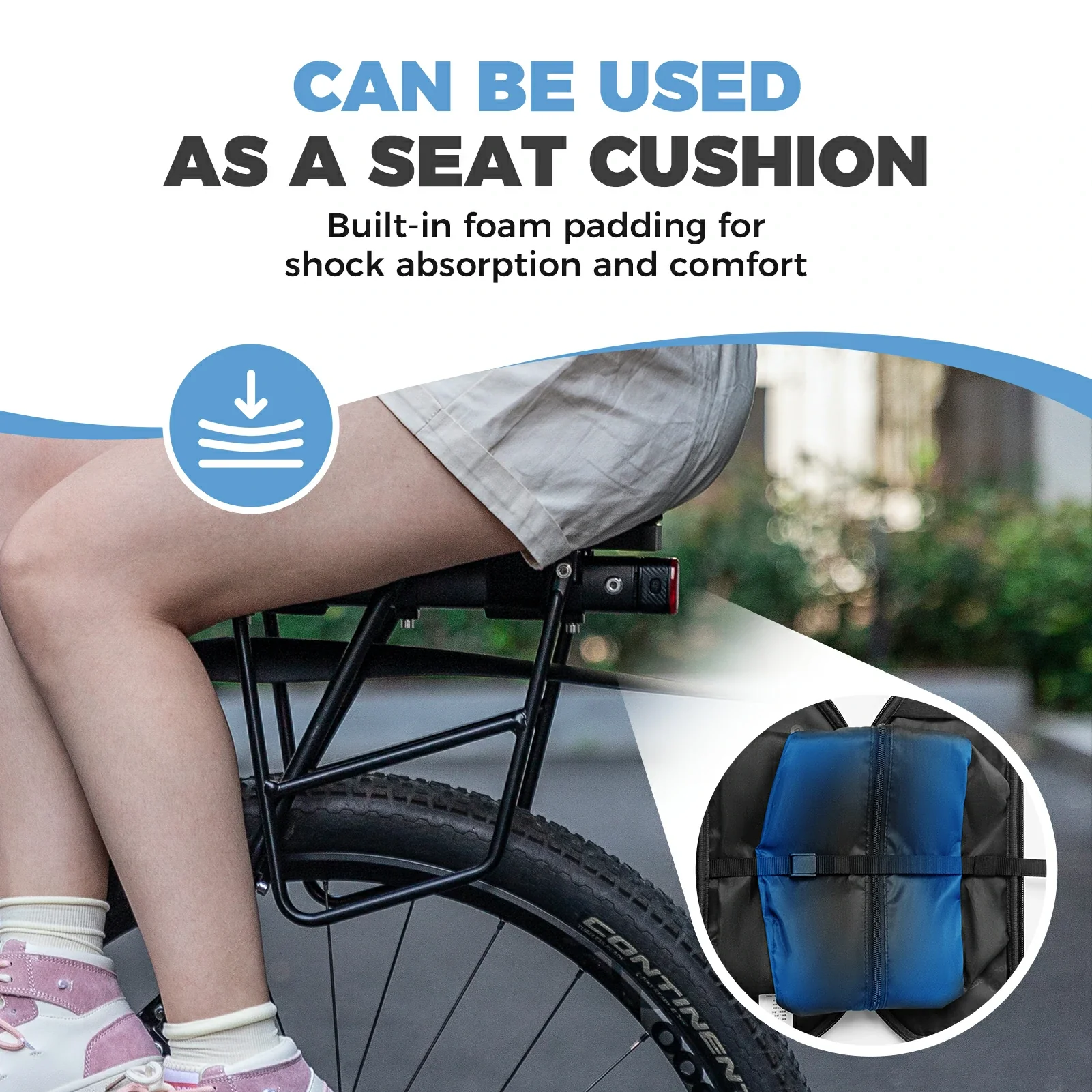 5L Expandable Bike Seat Bag - D83 - Image 4