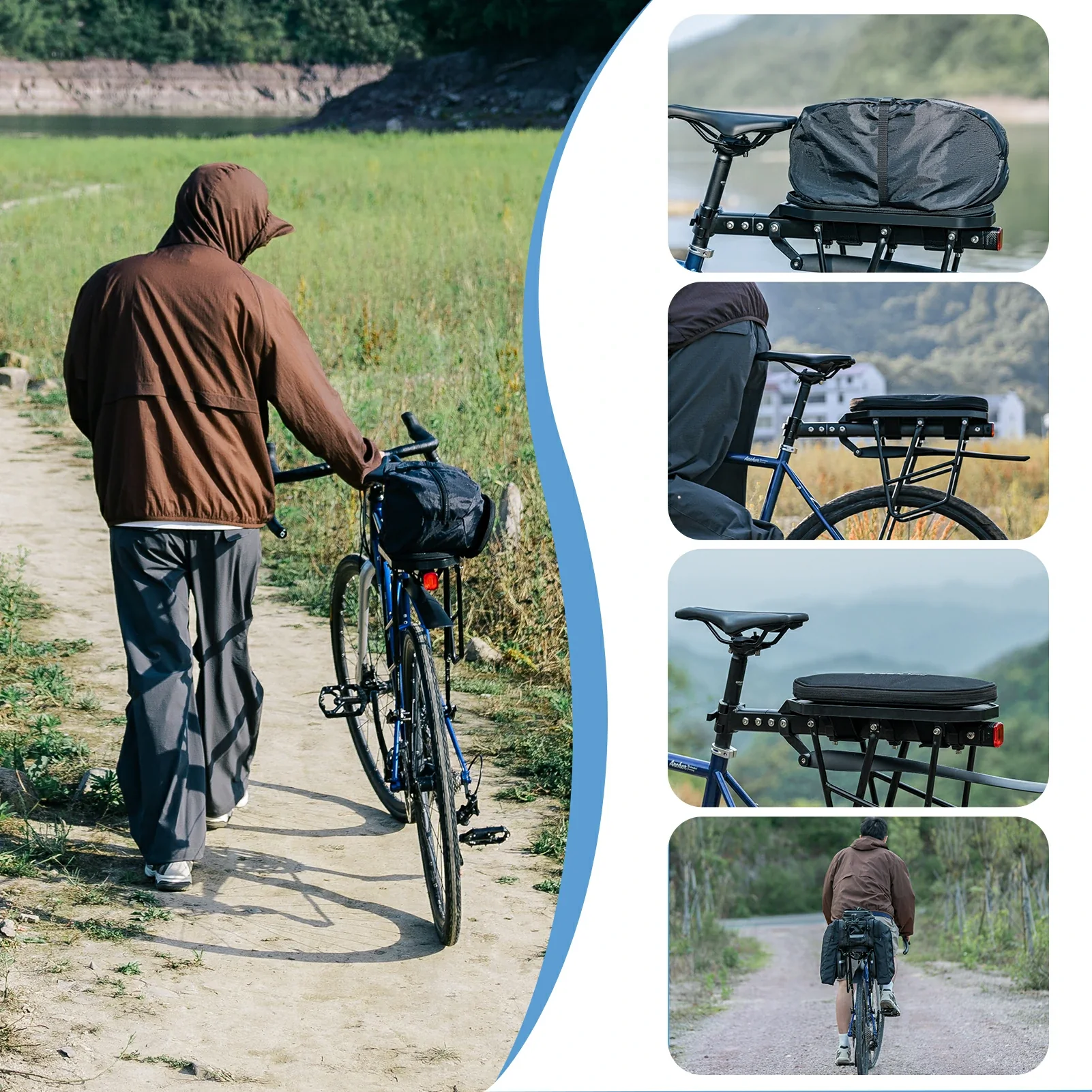 5L Expandable Bike Seat Bag - D83 - Image 7