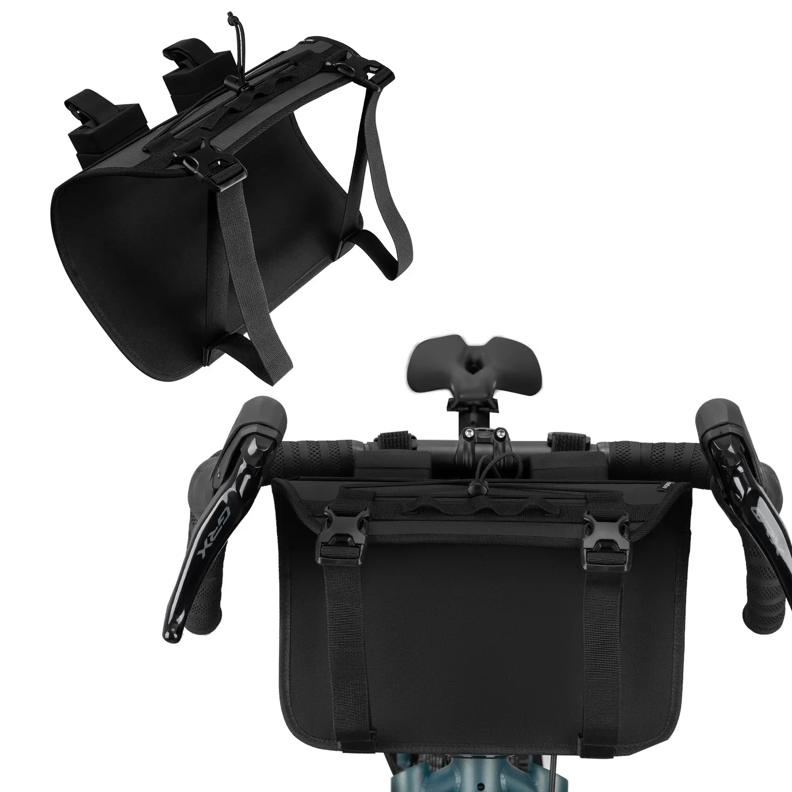 Adjustable Handlebar Cradle Bike Bag Carrier for Bikepacking - Image 5