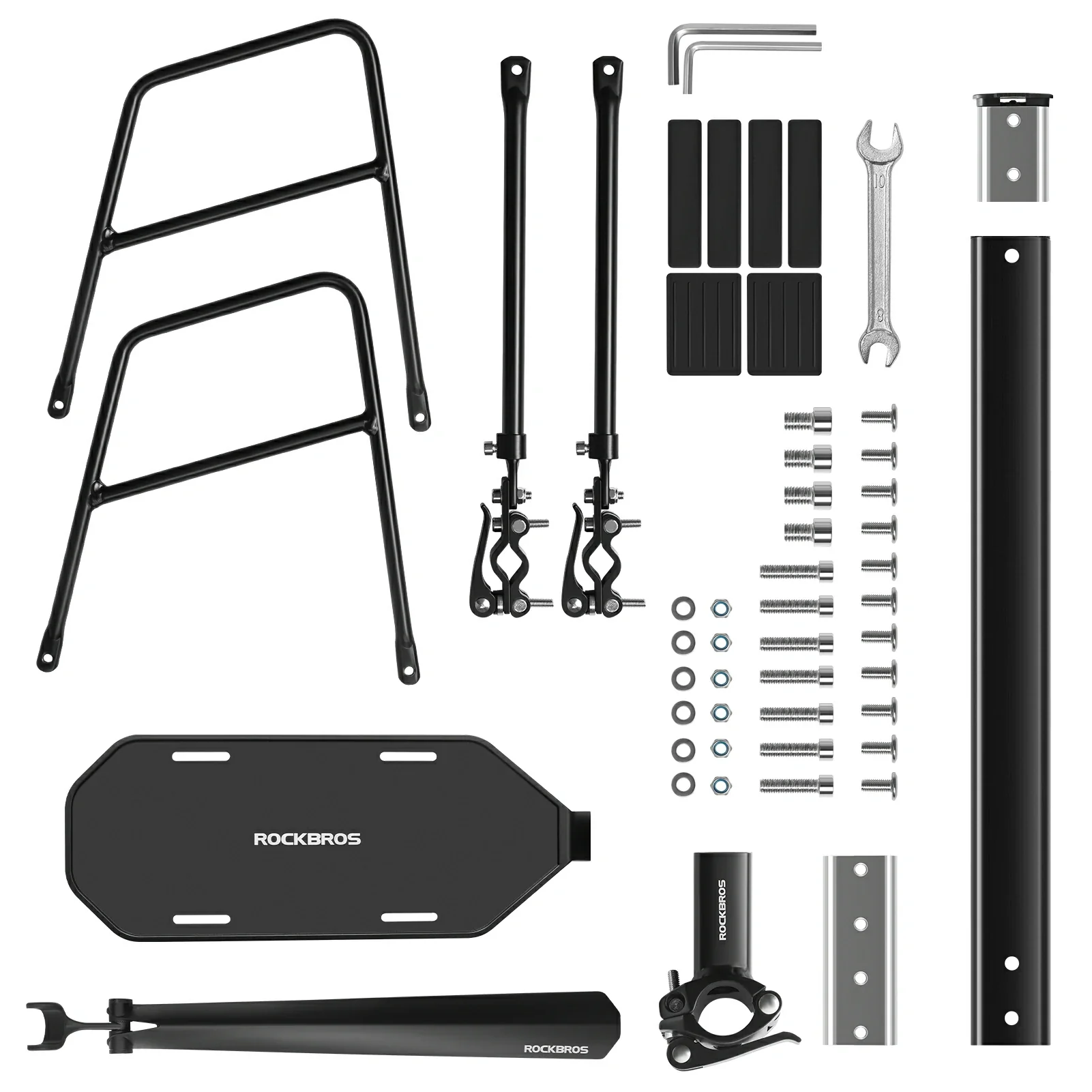 Aluminium Rear Bike Rack With Mudguard - Image 7