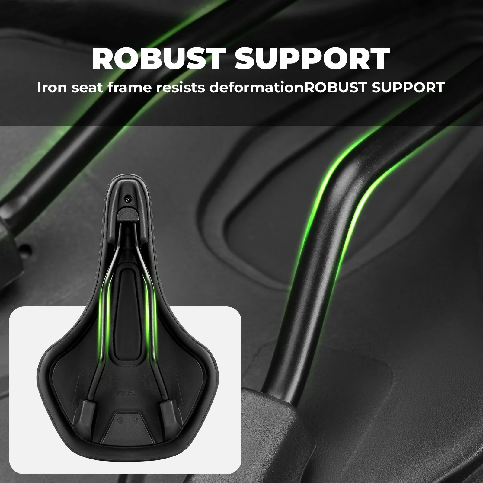 Bicycle Seat Ergonomic and Comfortable - Image 3