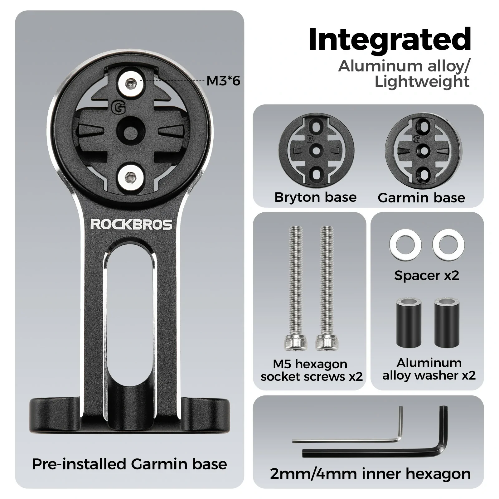 Bike Computer Mount with Garmin & Bryton Compatibility - Image 3