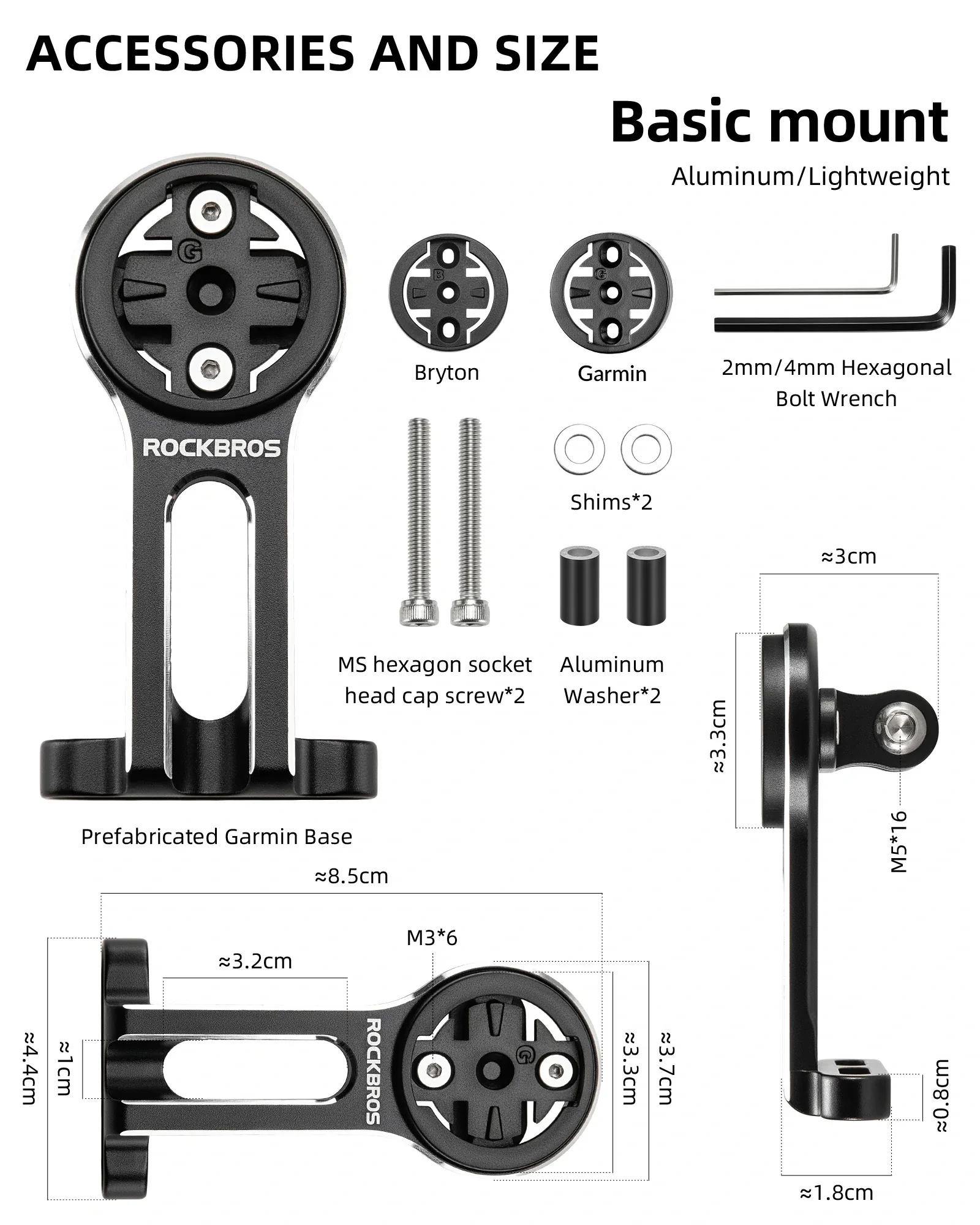 Bike Computer Mount with Garmin & Bryton Compatibility - Image 9
