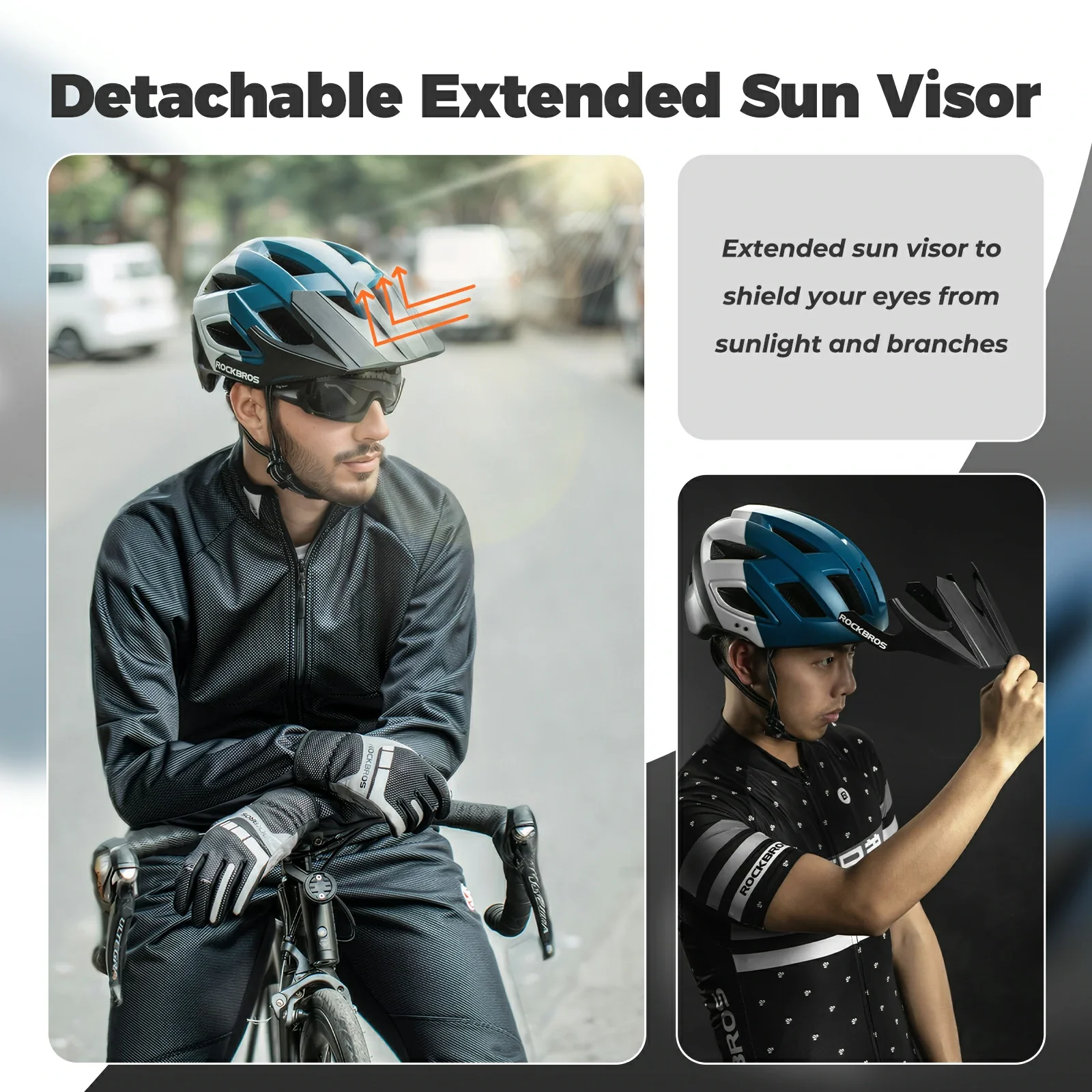 Bike Helmet Adult 58-62cm Safe Lightweight for Road & MTB - Image 10