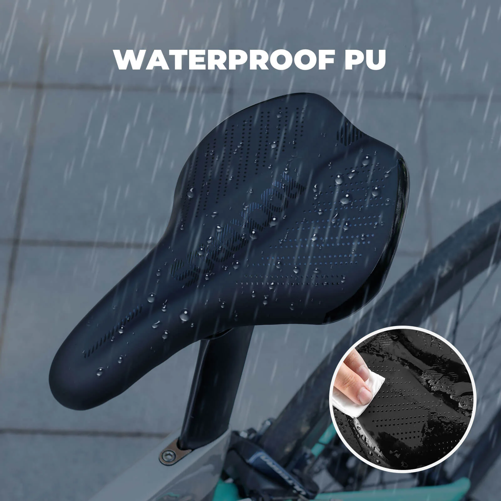 Comfort Bike Seat with Memory Foam & Non-Slip Design - Image 3