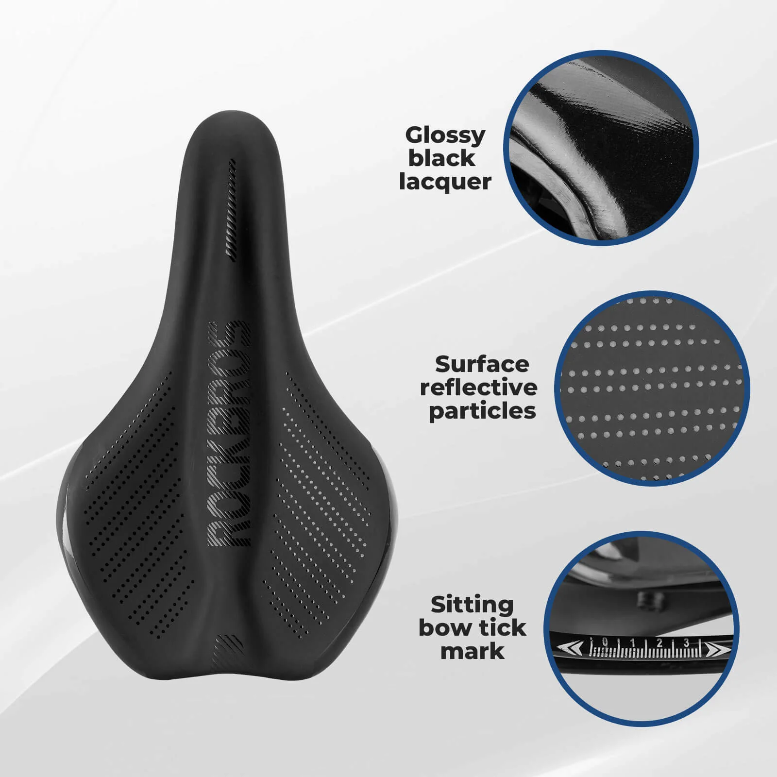 Comfort Bike Seat with Memory Foam & Non-Slip Design - Image 4