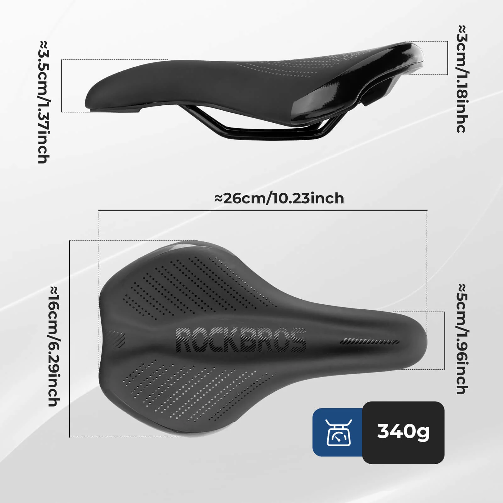 Comfort Bike Seat with Memory Foam & Non-Slip Design - Image 6