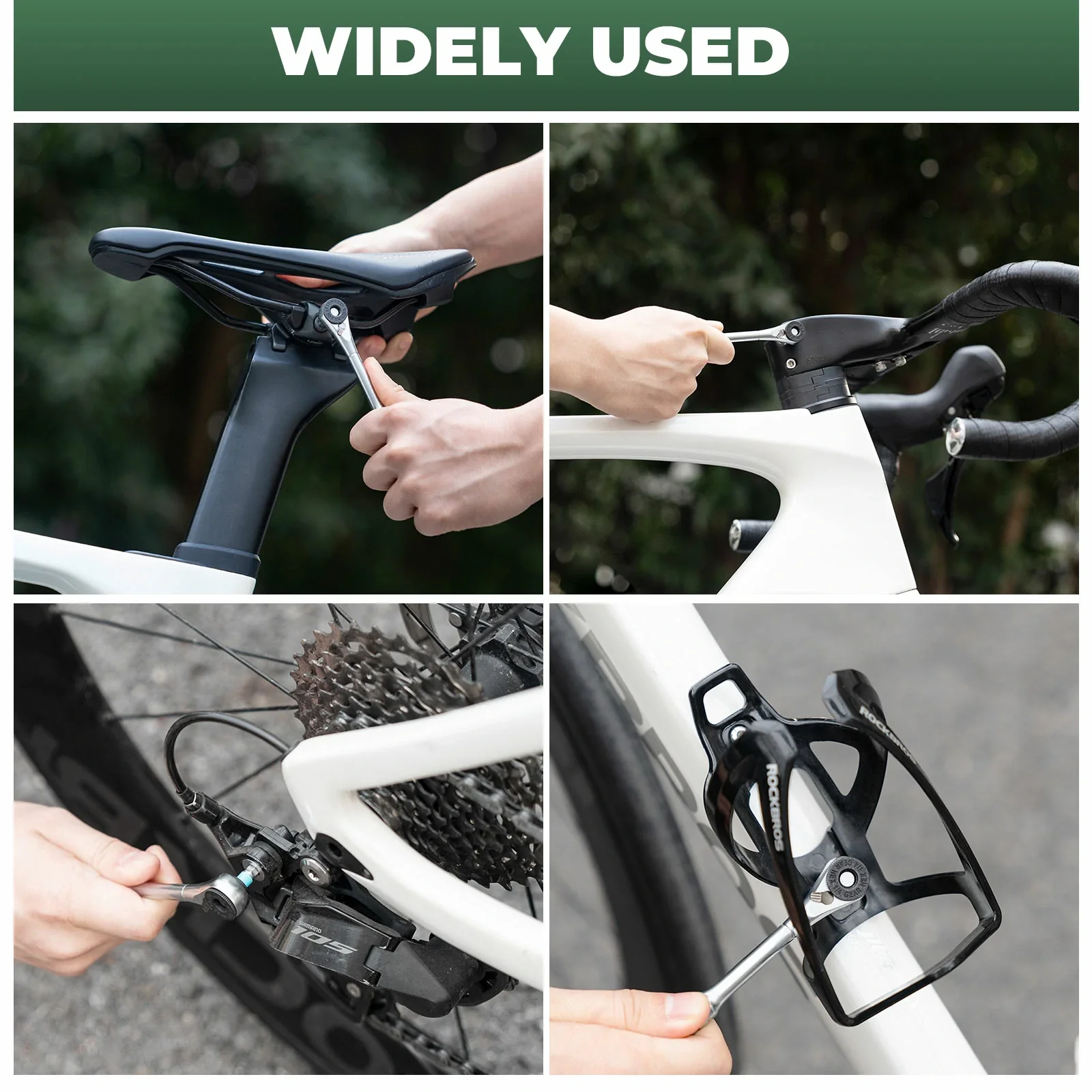 Compact Ratchet Tool Set Lightweight Cycling & Everyday Repair Kit - Image 8
