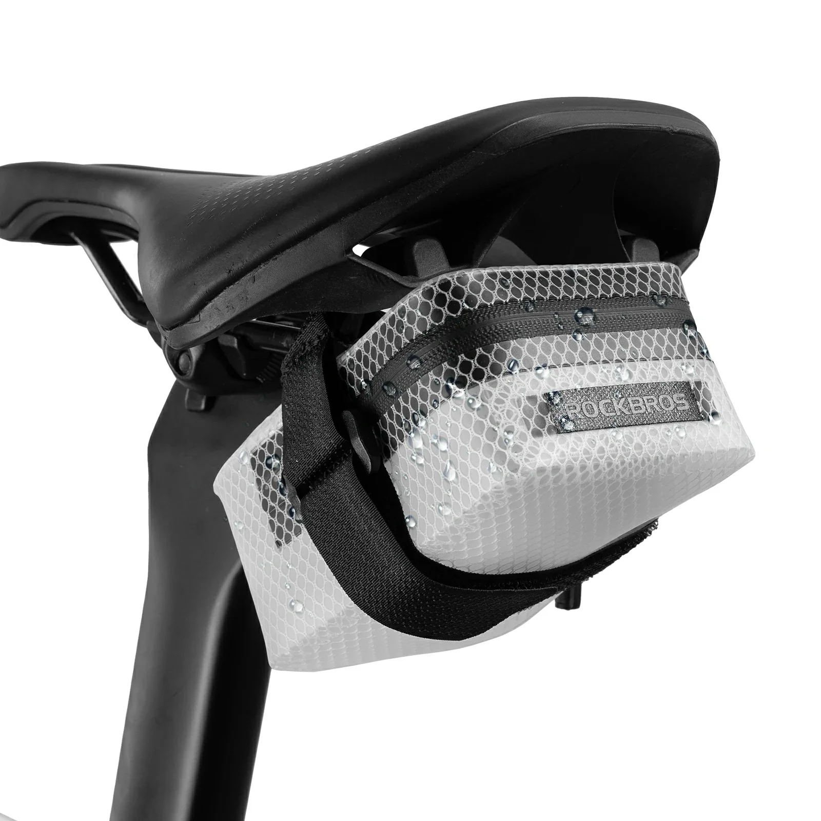 Compact Waterproof Bike Saddle Bag for Tools & Essentials