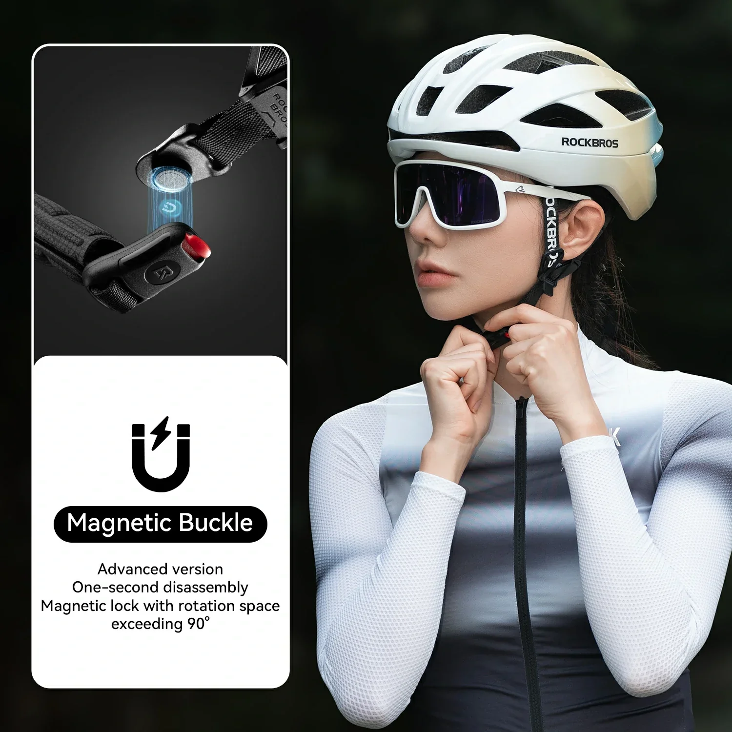 ROCKBROS Cycling Helmet Bionic Support  LK-69 - Image 13