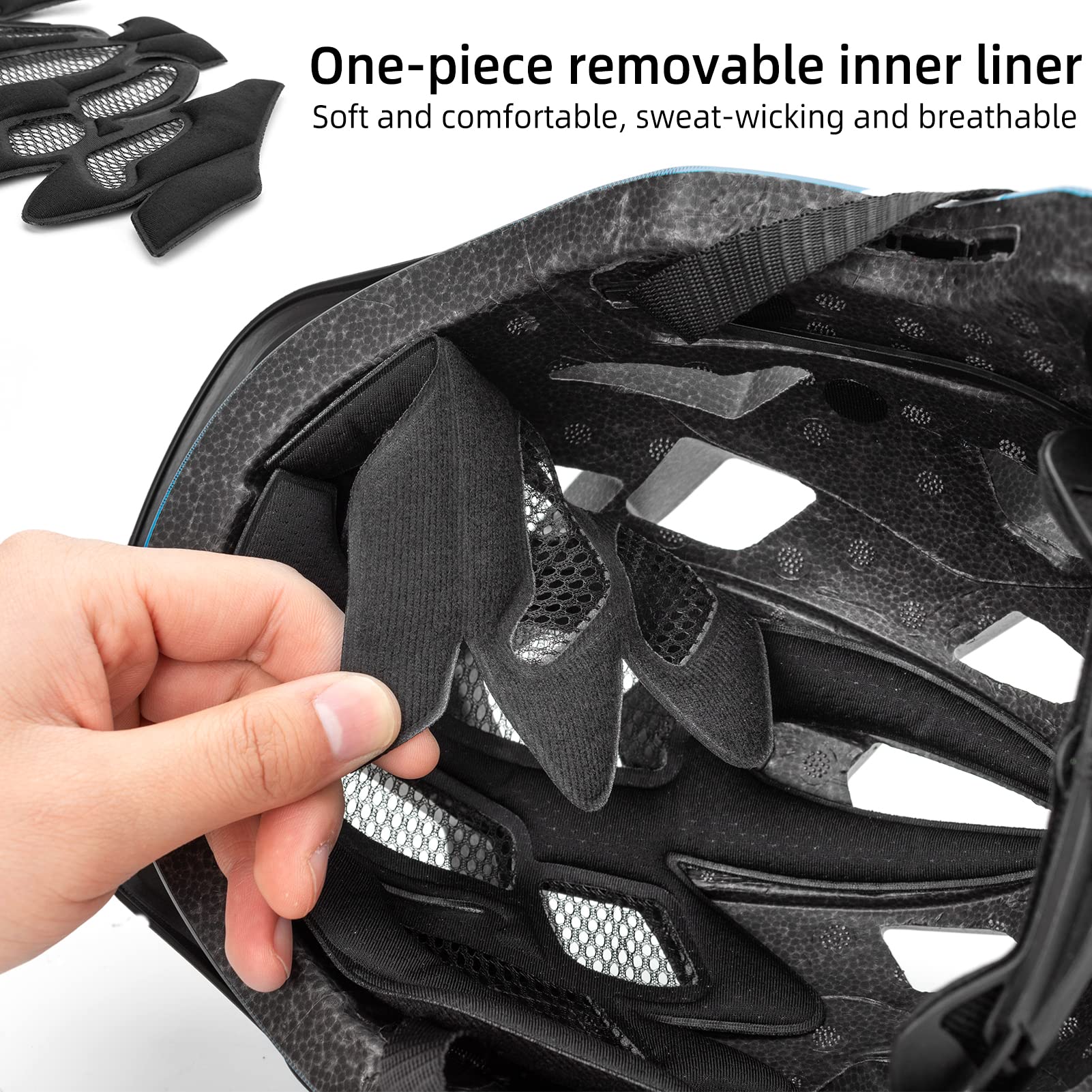 Detachable Full Face Helmet M Size & Cartoon Ring Bell - Image 11