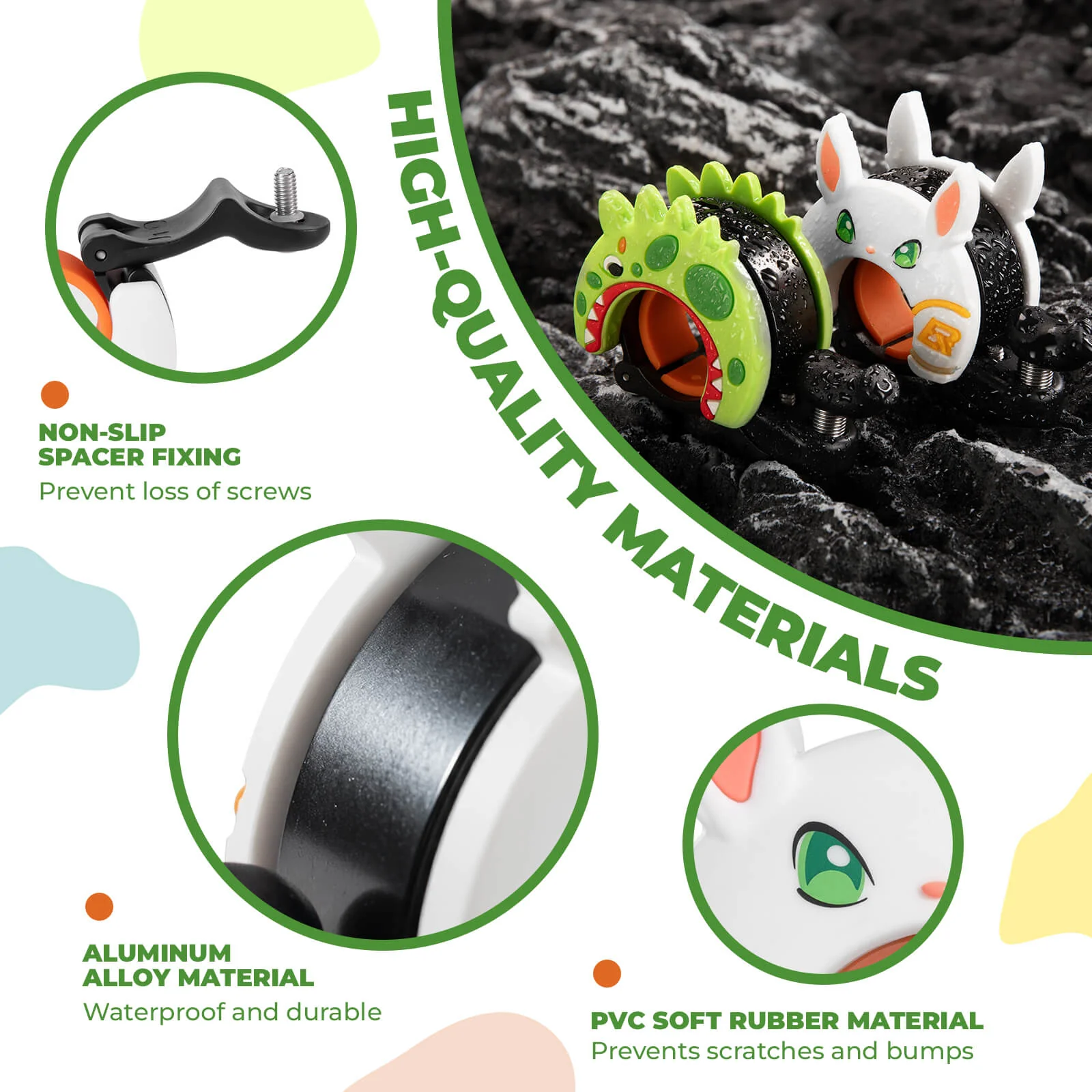 Detachable Full Face Helmet M Size & Cartoon Ring Bell - Image 18