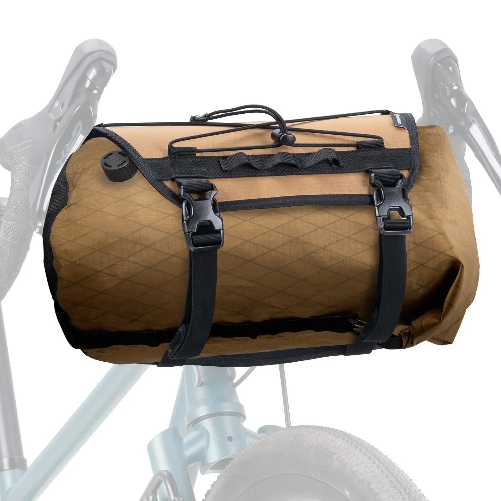 Bikepacking Front Handlebar Rack + Waterproof Compression Bag - Image 6