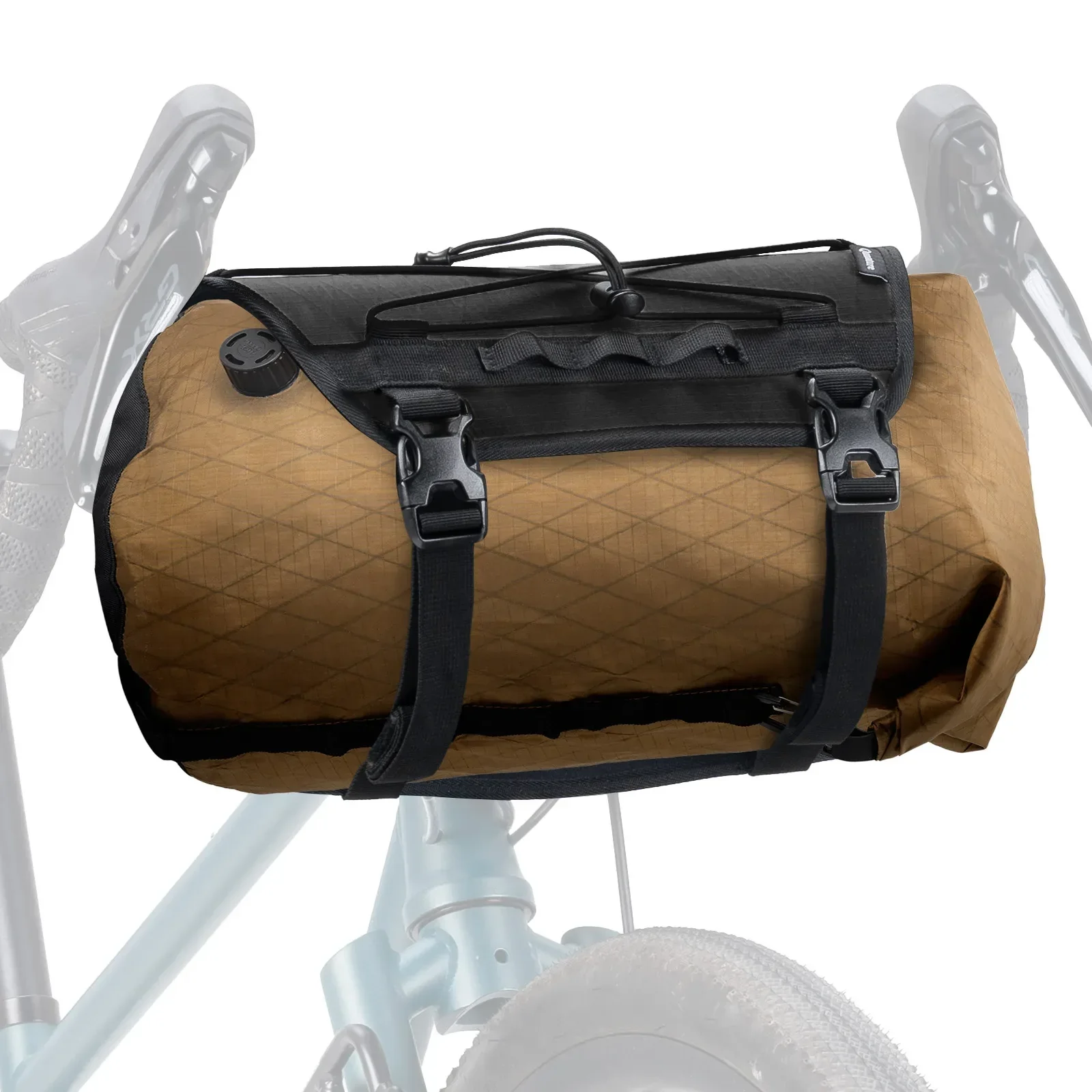 Bikepacking Front Handlebar Rack + Waterproof Compression Bag - Image 8