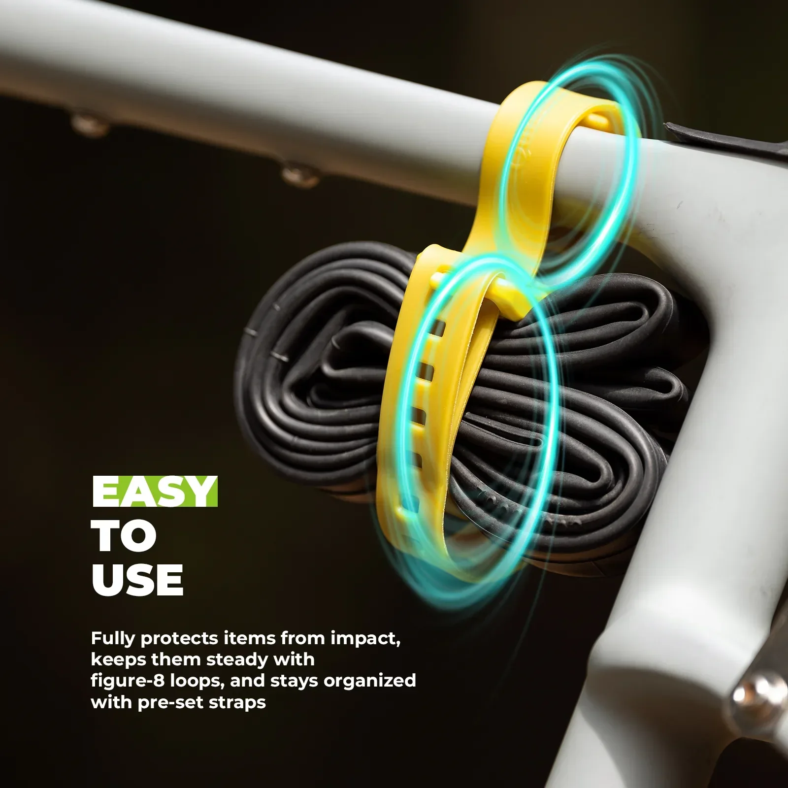 2-Pack Heavy-Duty Gear Strap with TPU Polyether for Bikepacking - Image 9
