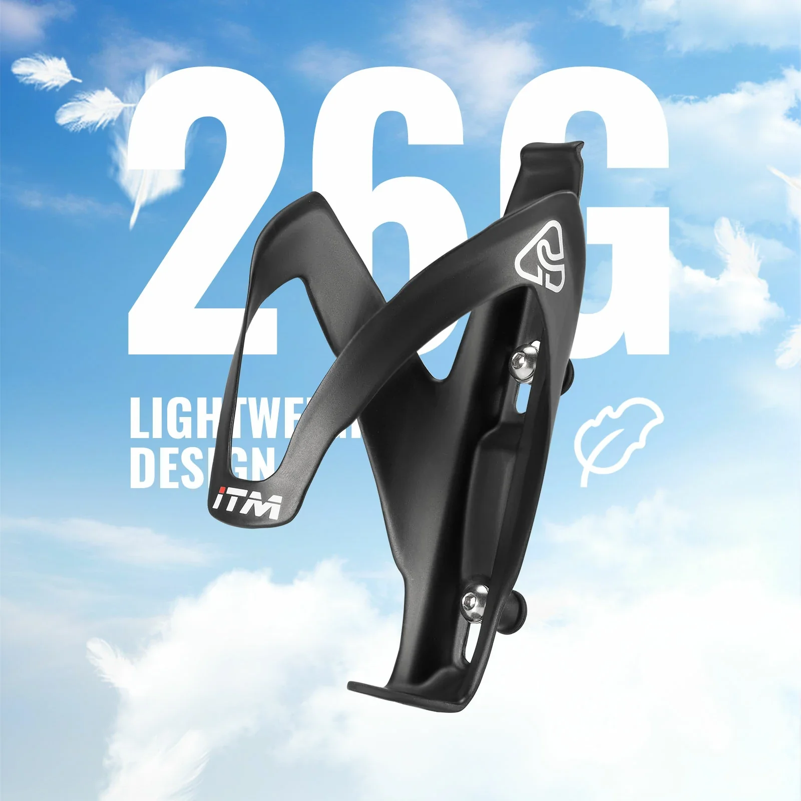 ITM Bike Bottle Cage Carbon Fiber Ultralight Sturdy - Image 19
