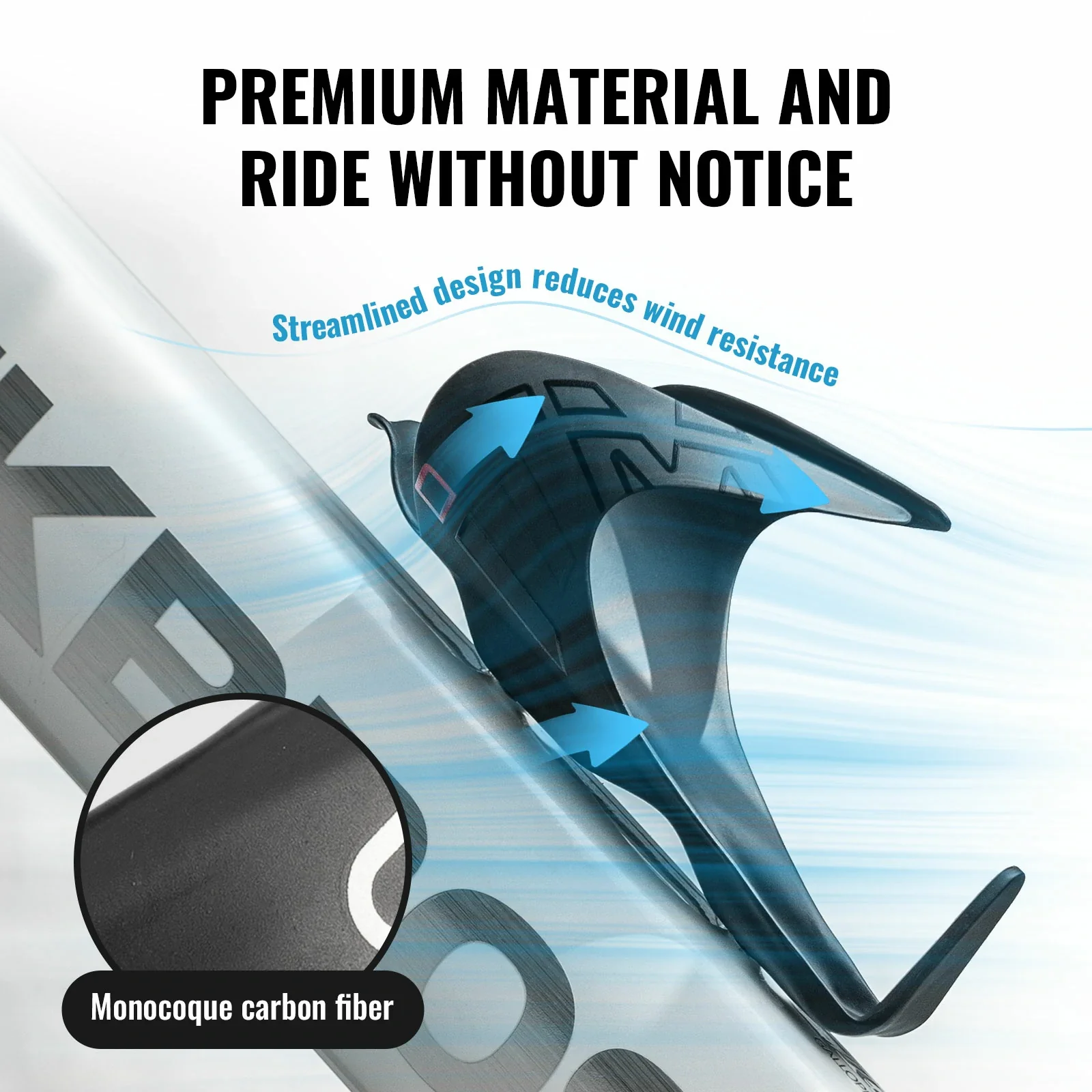 ITM Bike Bottle Cage Carbon Fiber Ultralight Sturdy - Image 9