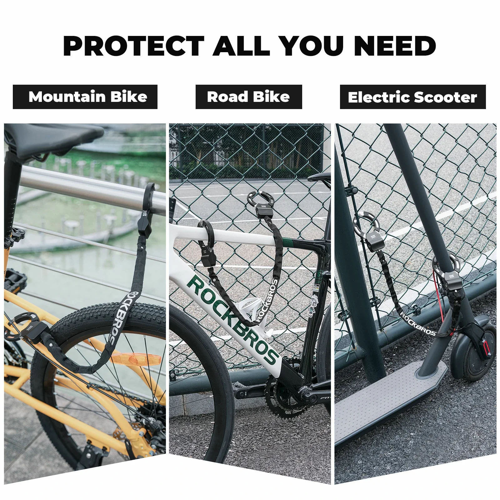 Lightweight Bike & E-Scooter Chain Lock - Image 4