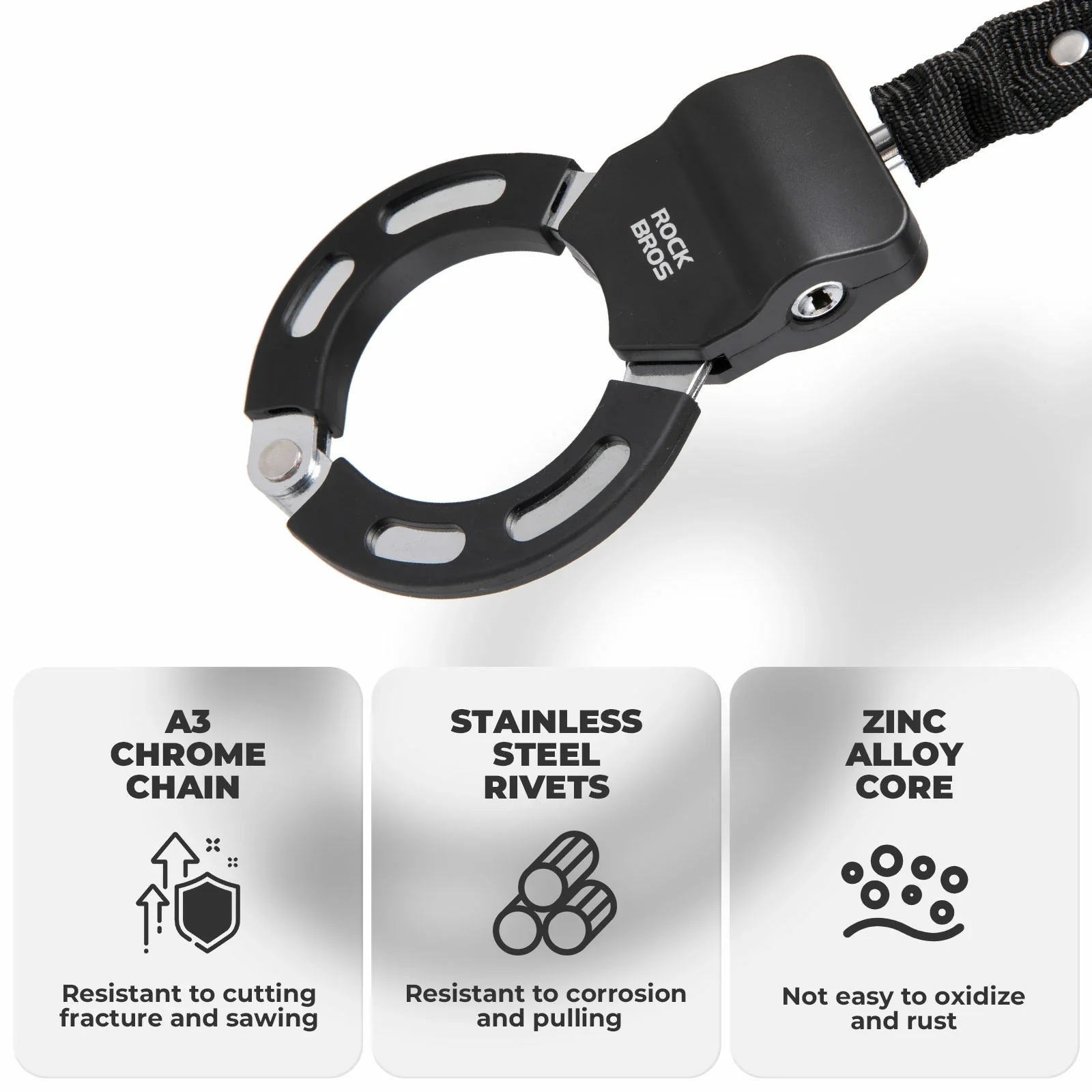 Lightweight Bike & E-Scooter Chain Lock - Image 5