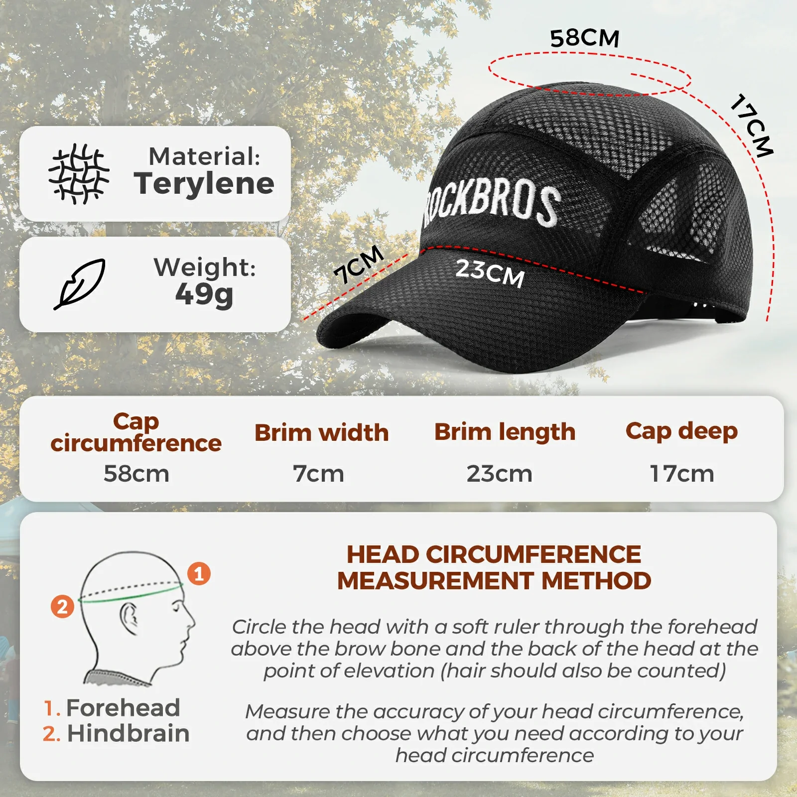 Lightweight Cycling Cap with Sun Protection & Breathable Design - Image 3