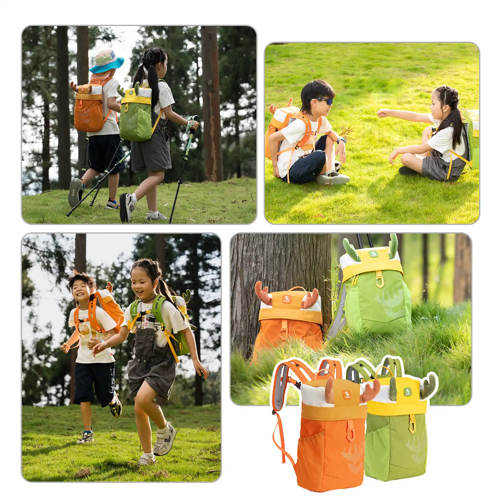 Kids Water-Repellent Hiking Backpack 8L - Image 10