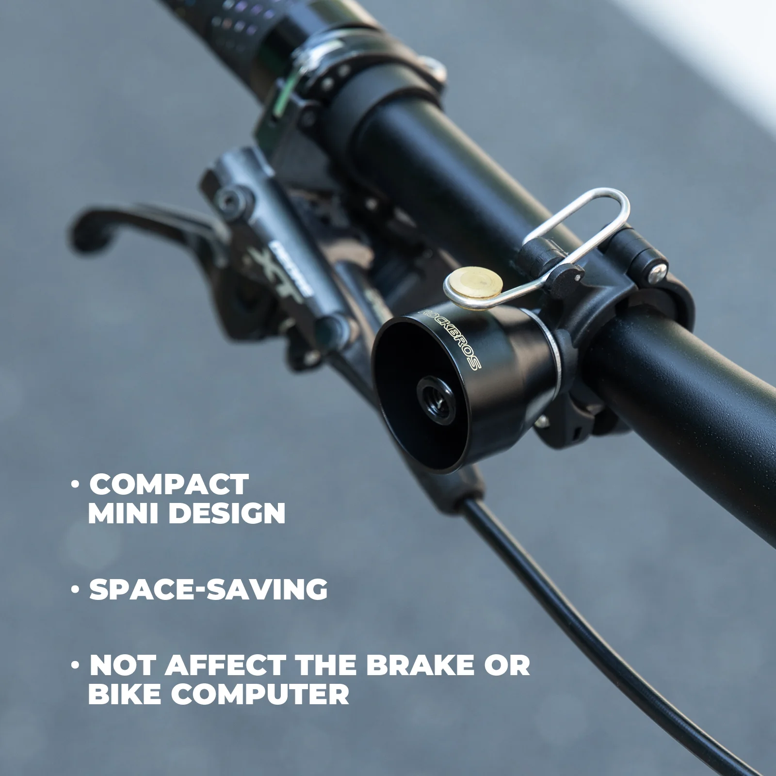 Bike Bell Copper Alloy for 22.2–31.8mm Handlebars - Image 5