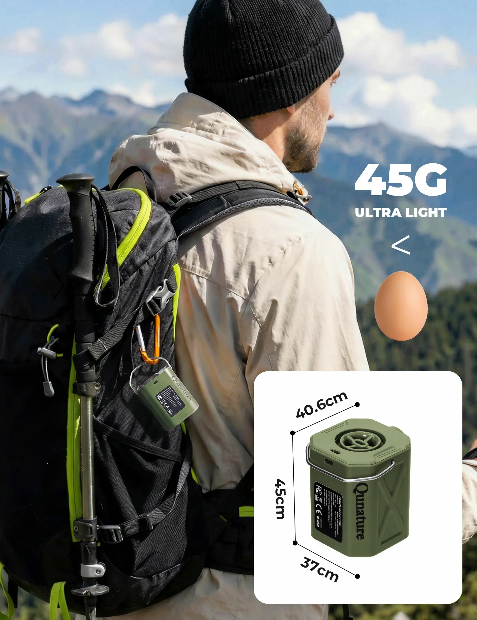 Mini Electric Air Pump for Camping - Image 6