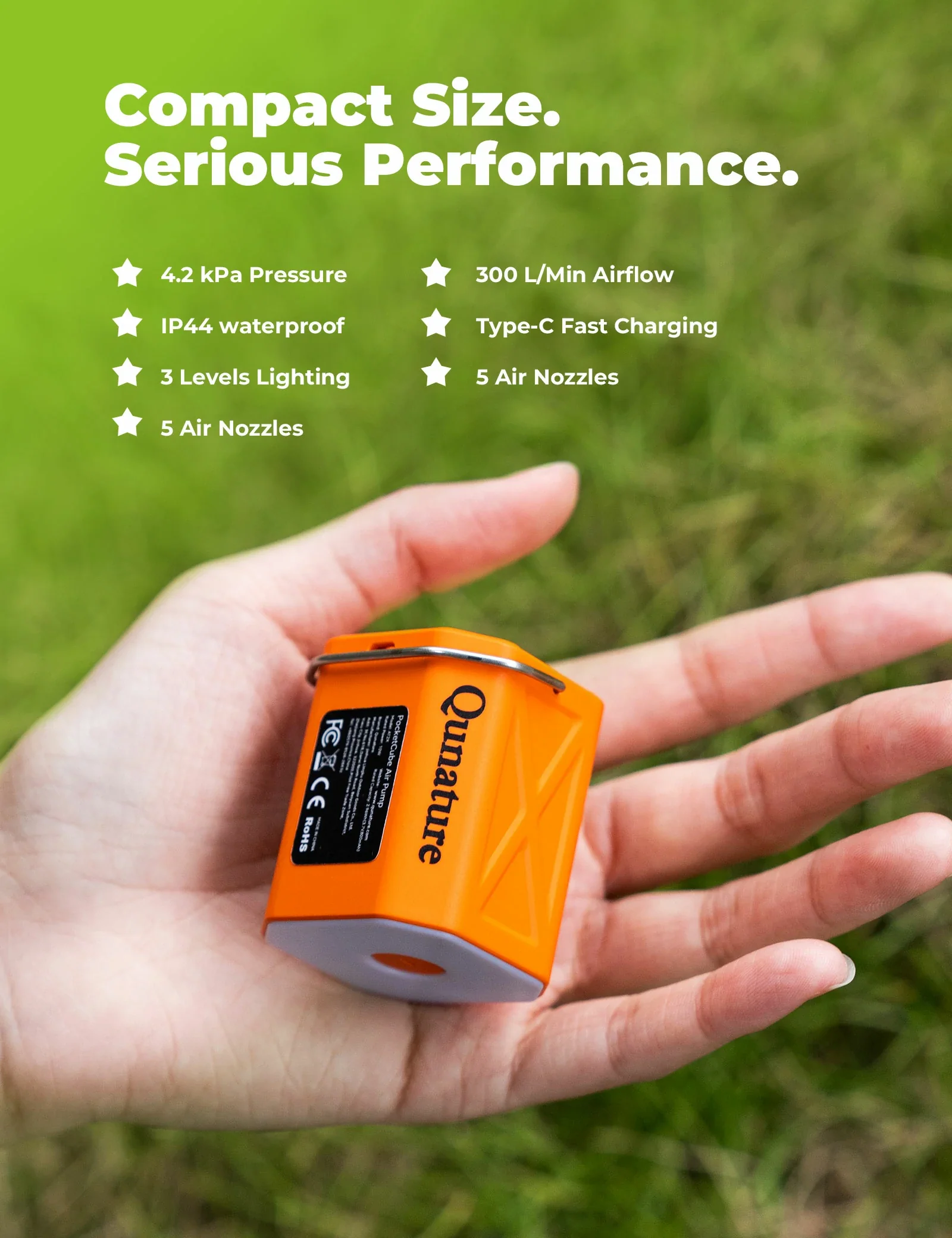 Mini Electric Air Pump for Camping - Image 7