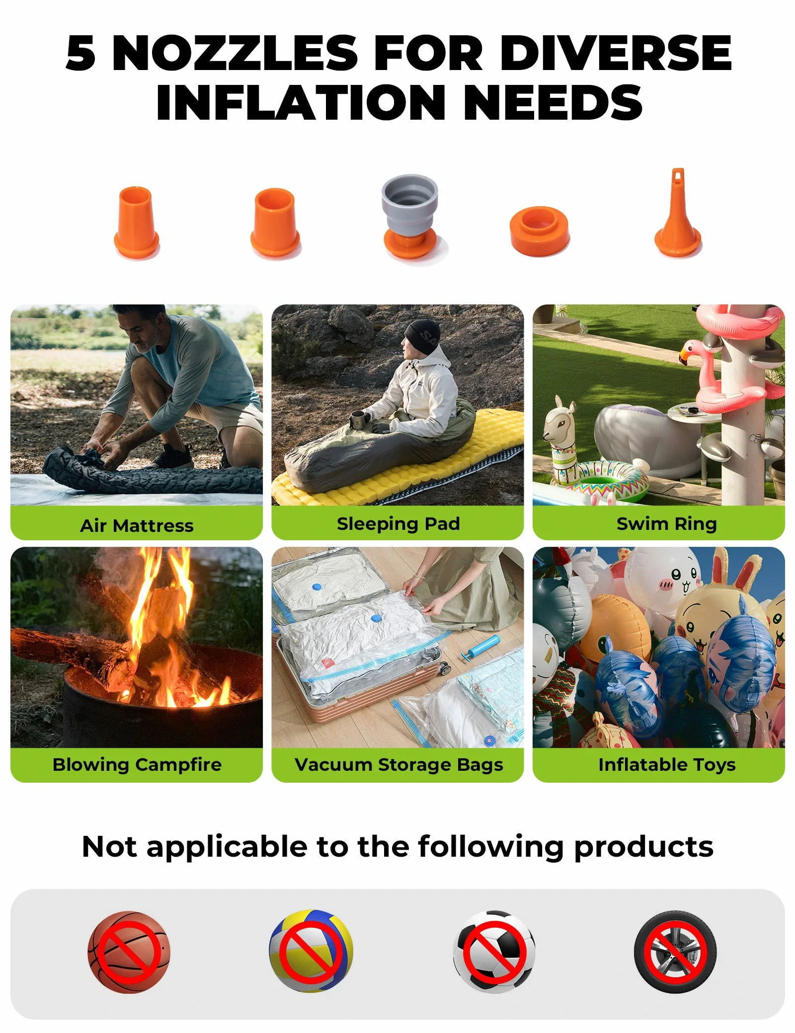 Mini Electric Air Pump for Camping - Image 9
