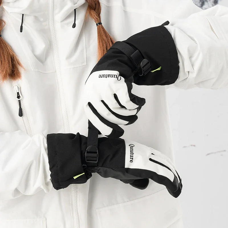 Outdoor Insulated Ski Gloves - Windproof Waterproof Touchscreen Compatible - Image 7