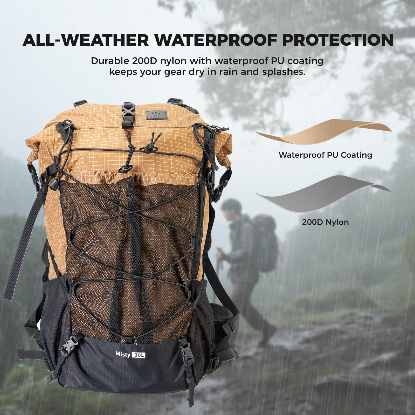 Qunature Hiking Backpack Lightweight - Image 7