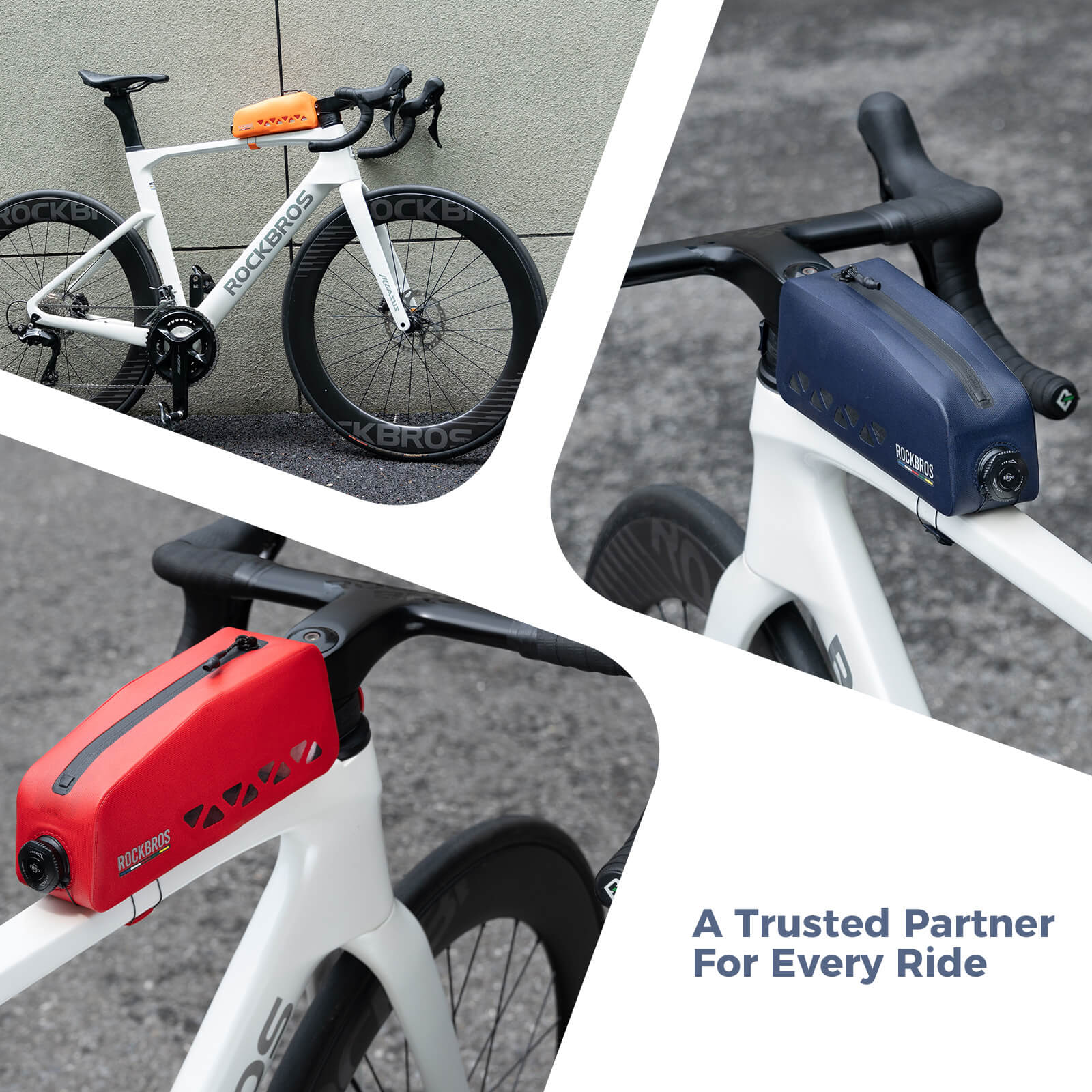 Road-to-Sky Bike Frame Bag 100% Waterproof 1L - AS-142 - Image 14