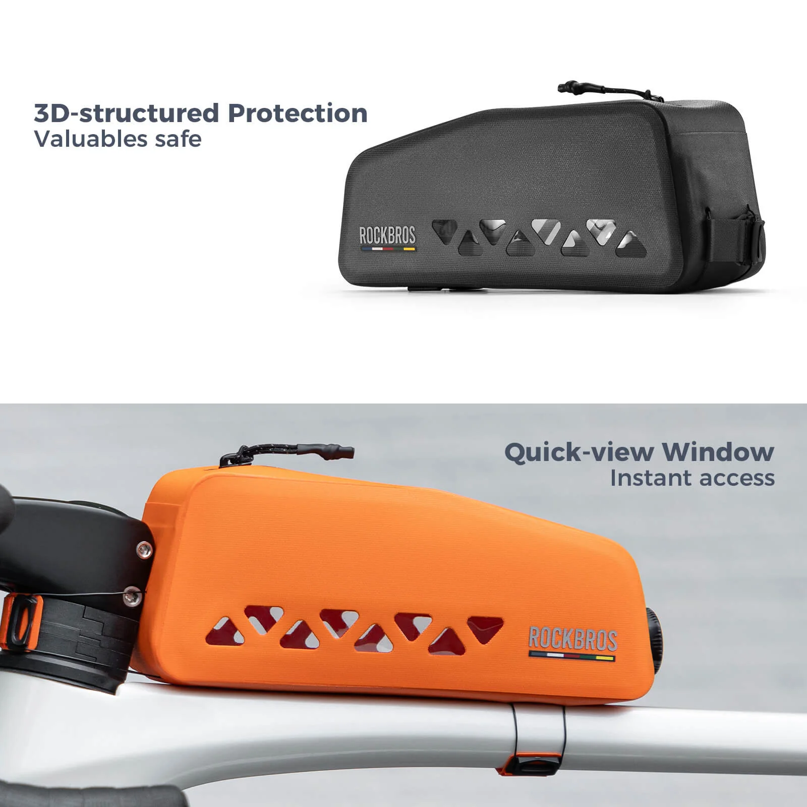 Road-to-Sky Bike Frame Bag 100% Waterproof 1L - AS-142 - Image 19