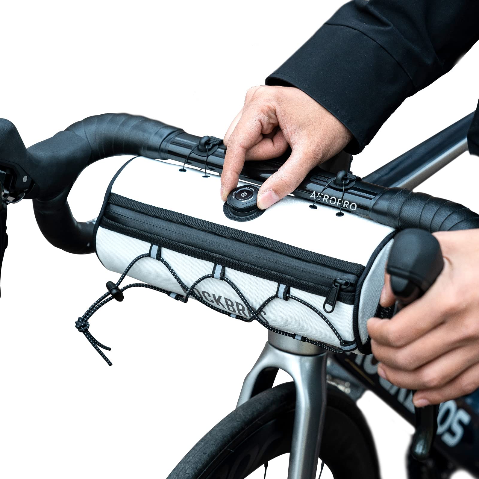 ROCKBROS Road-to-Sky Bicycle Handlebar Bag Front Bag for Bikes 5 Colors - Image 15