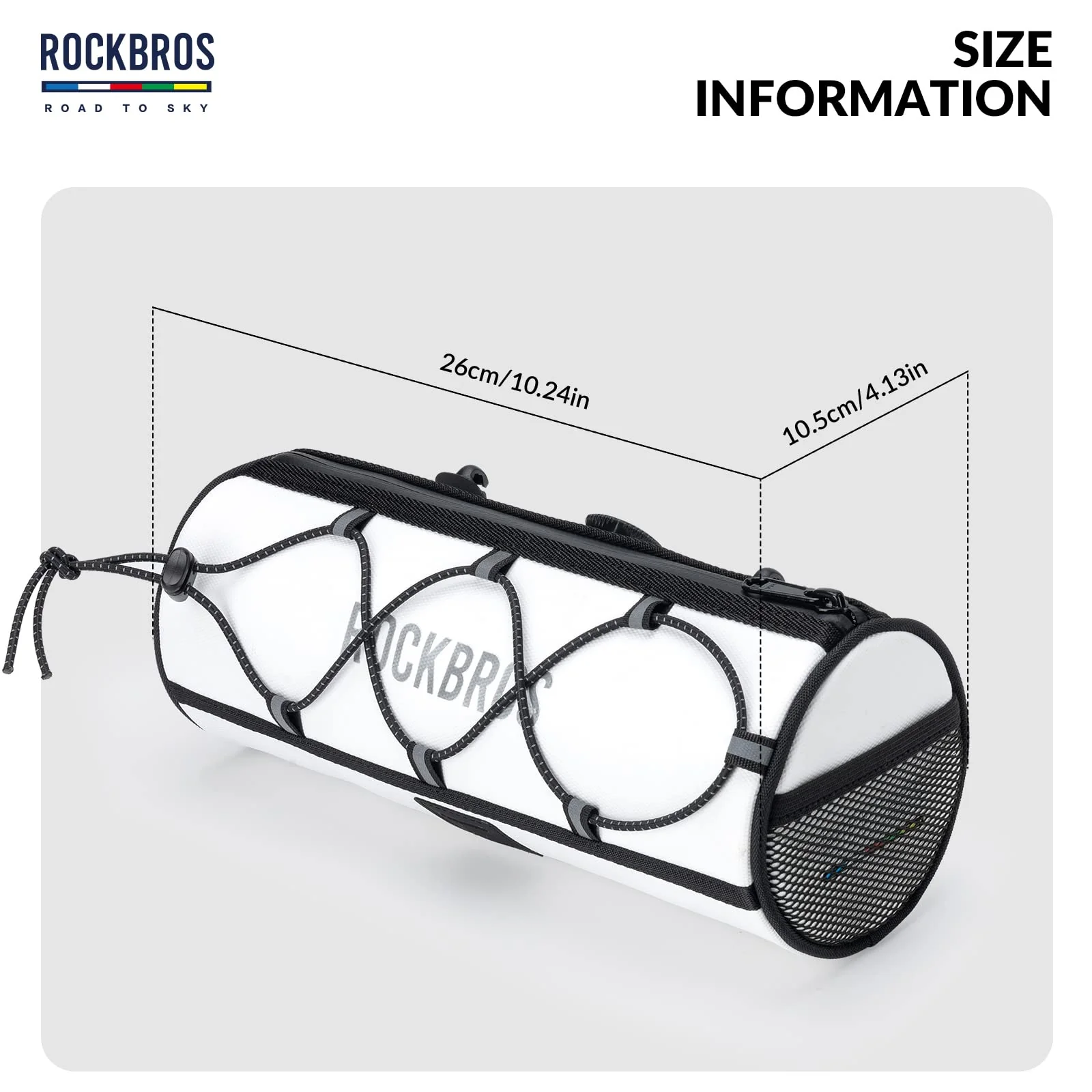 ROCKBROS Road-to-Sky Bicycle Handlebar Bag Front Bag for Bikes 5 Colors - Image 16