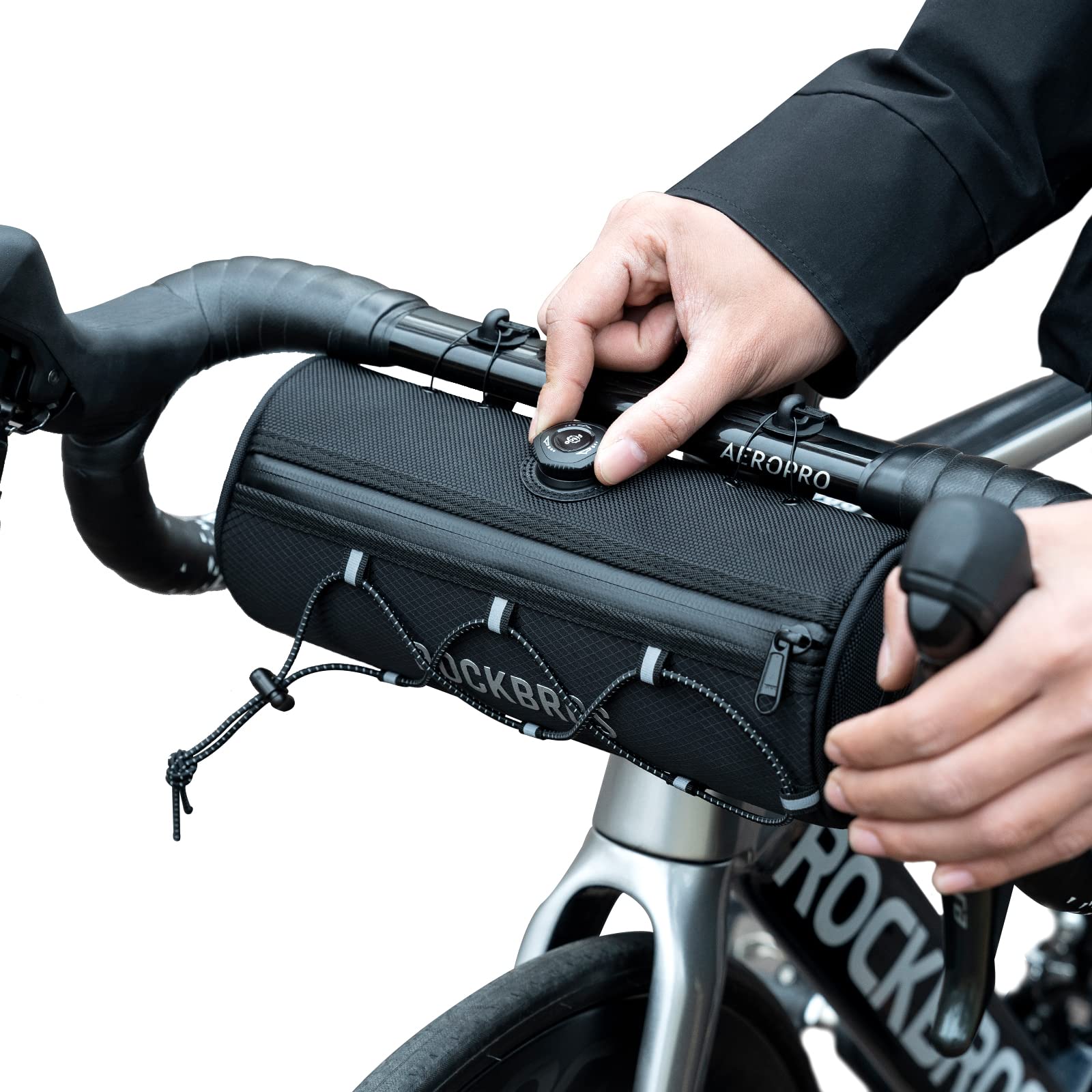 ROCKBROS Road-to-Sky Bicycle Handlebar Bag Front Bag for Bikes 5 Colors - Image 29