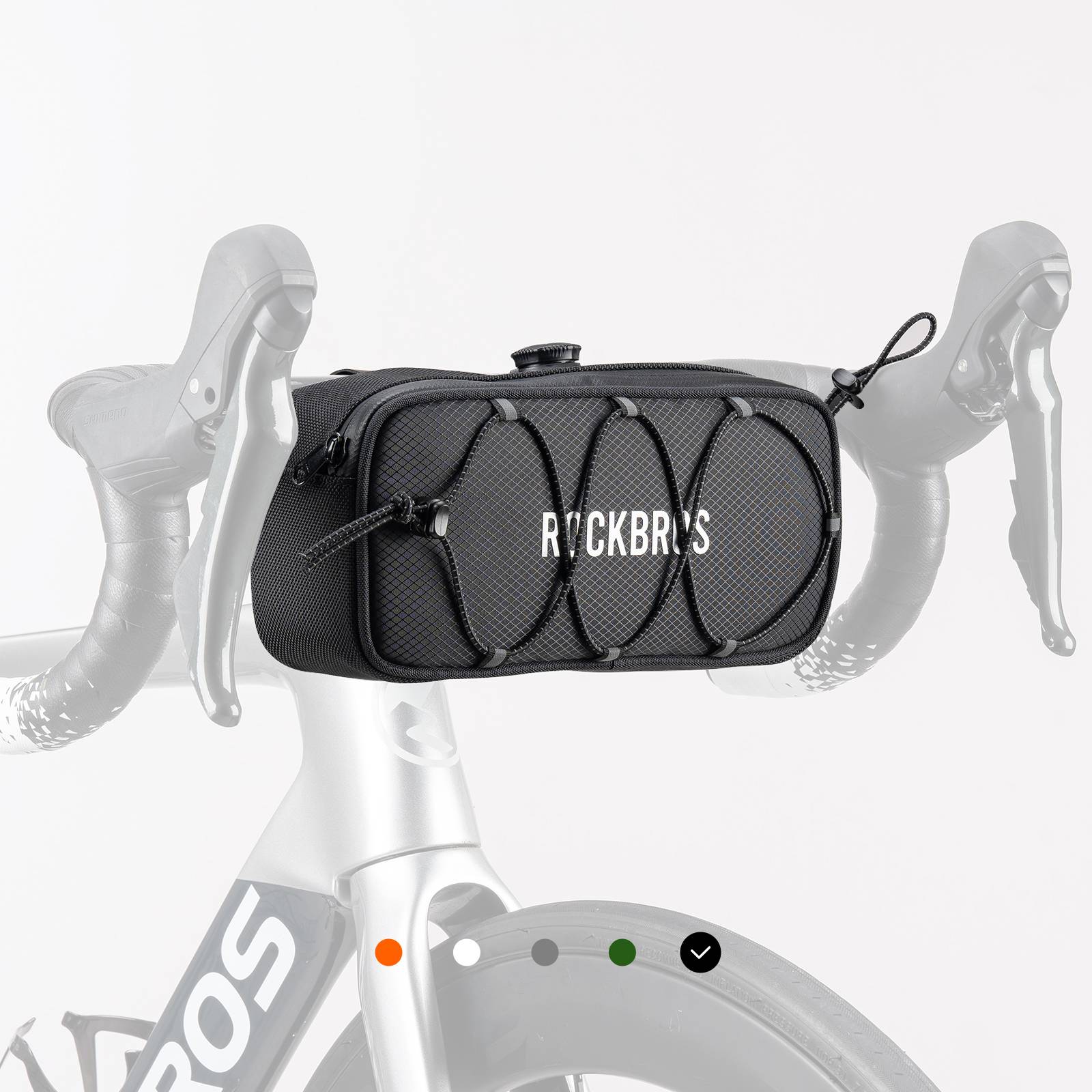ROCKBROS Road-to-Sky Bicycle Handlebar Bag Waterproof Front Bag 1.9L - Image 14