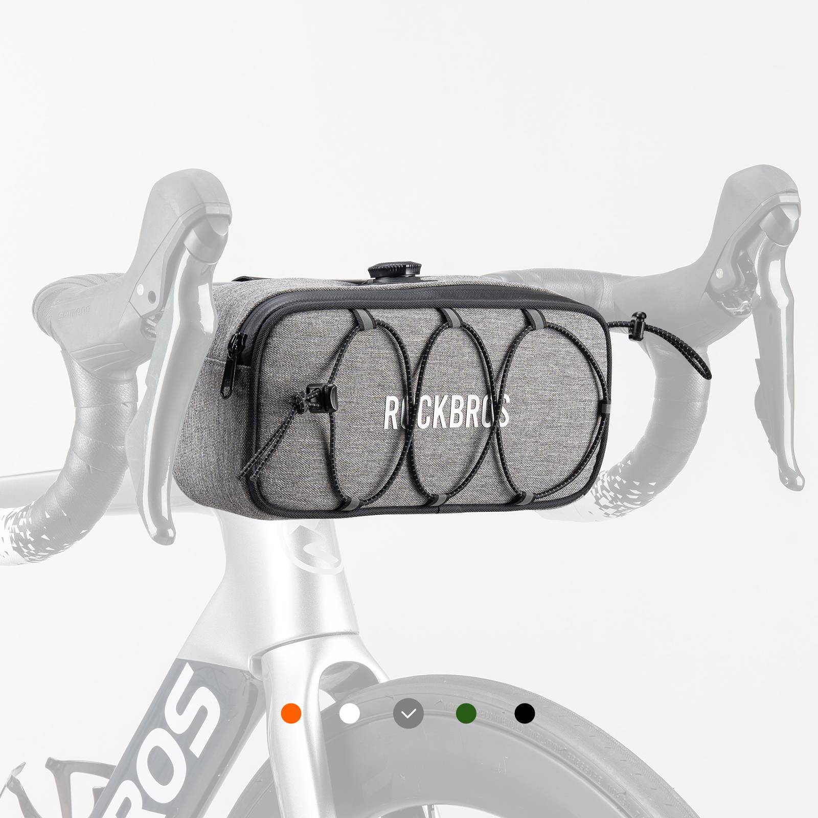 ROCKBROS Road-to-Sky Bicycle Handlebar Bag Waterproof Front Bag 1.9L - Image 20