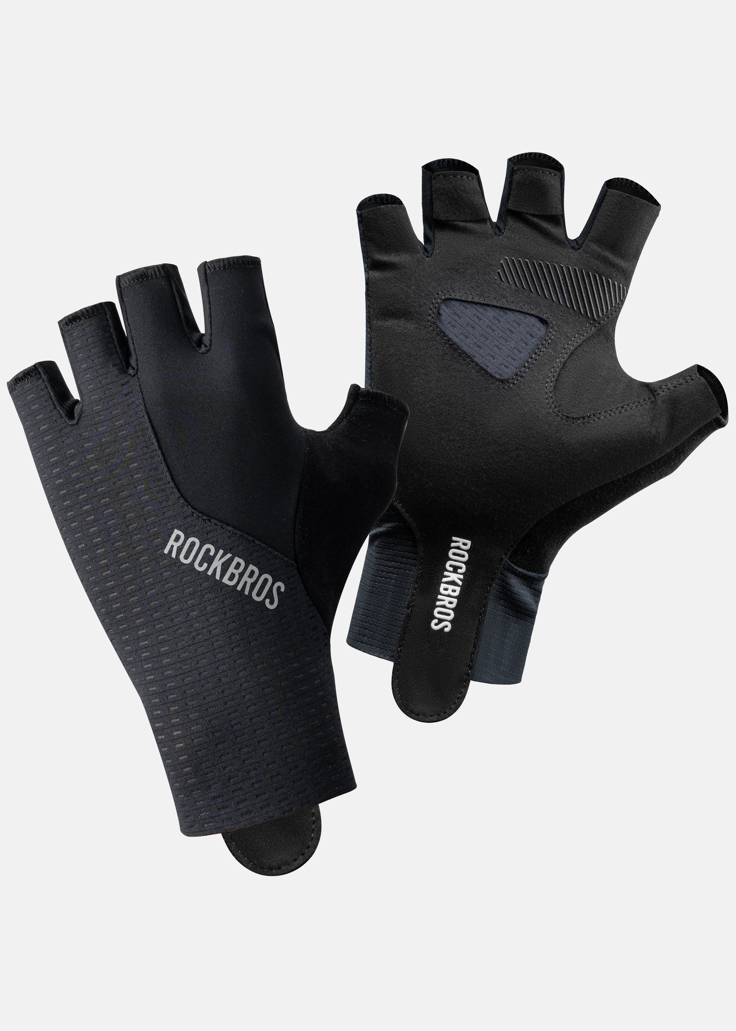 ROCKRBOS Road-to-Sky Cycling Fingerless Gloves - Image 15
