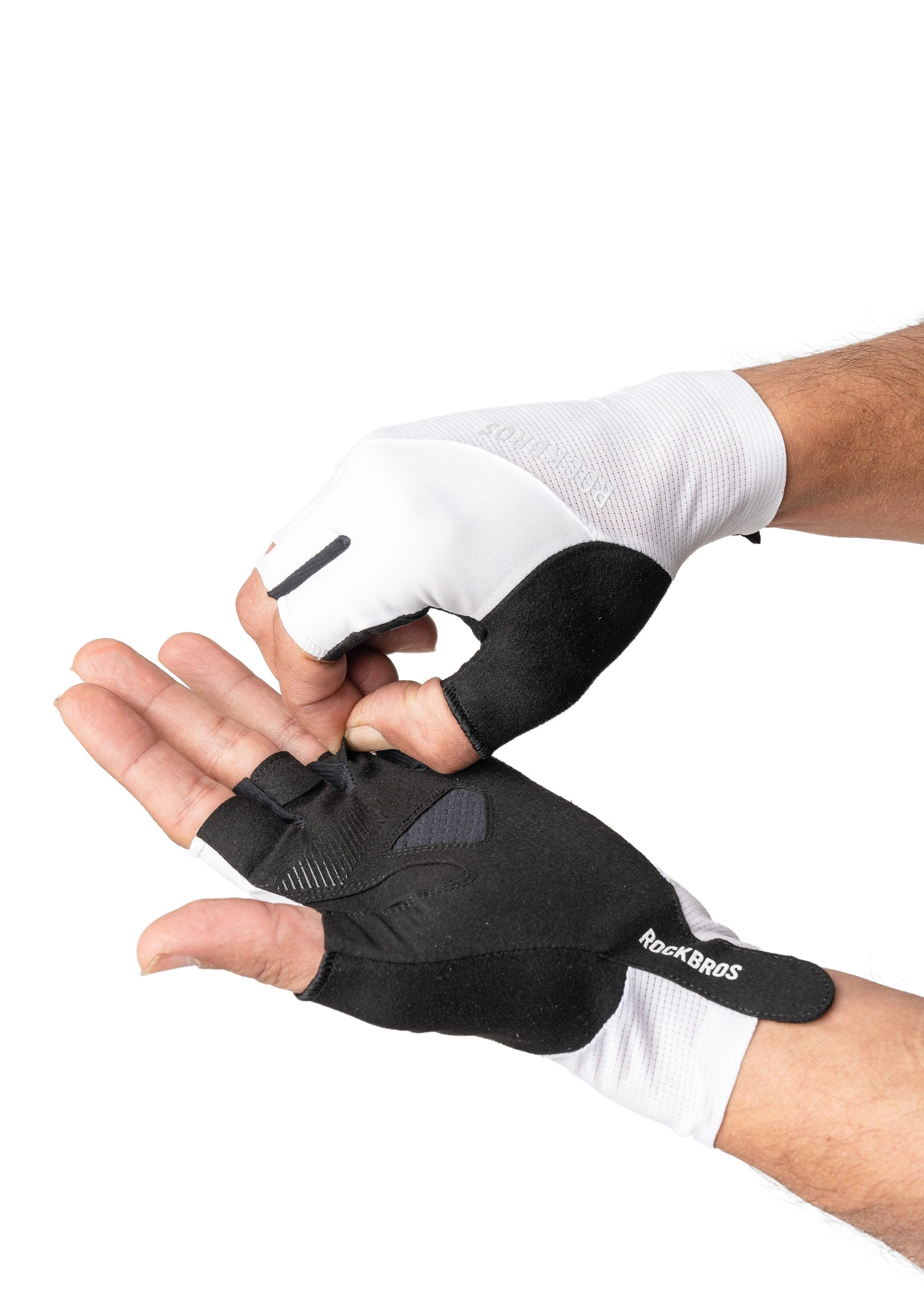 ROCKRBOS Road-to-Sky Cycling Fingerless Gloves - Image 9