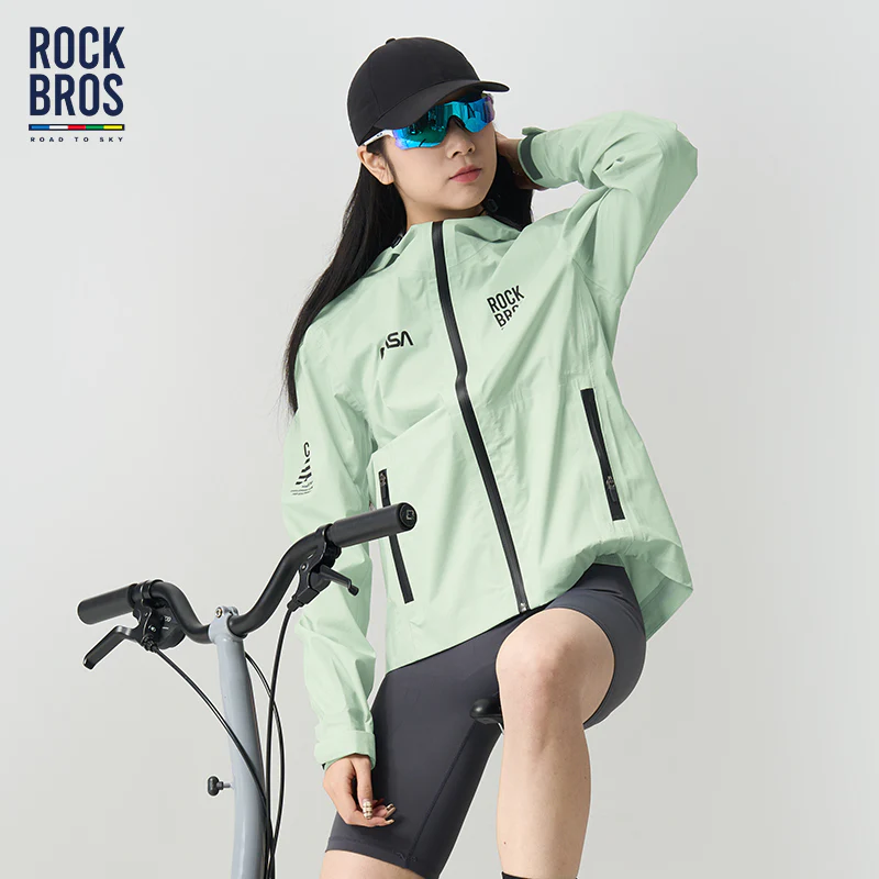 Road-to-Sky Cycling Rain Jacket Waterproof - Image 10