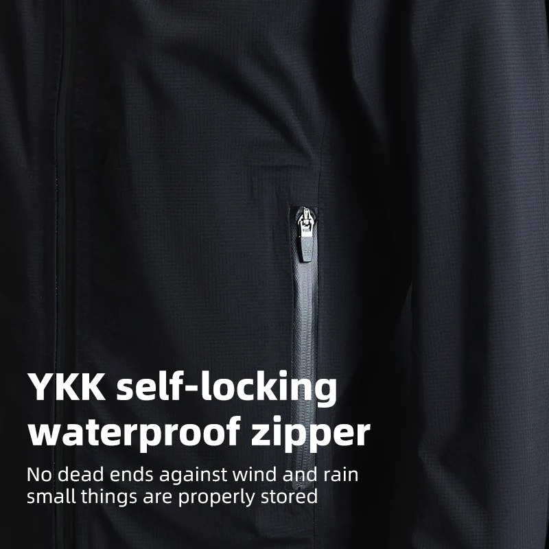 Road-to-Sky Cycling Rain Jacket Waterproof - Image 15