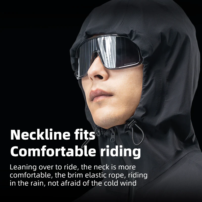 Road-to-Sky Cycling Rain Jacket Waterproof - Image 18