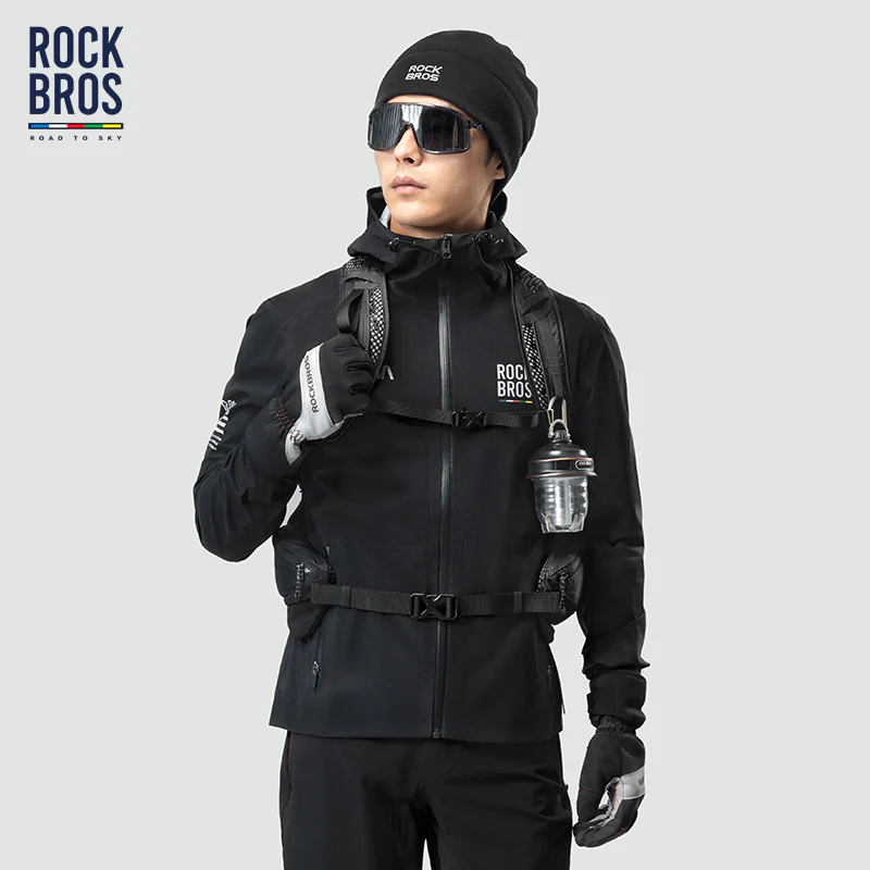 Road-to-Sky Cycling Rain Jacket Waterproof - Image 3