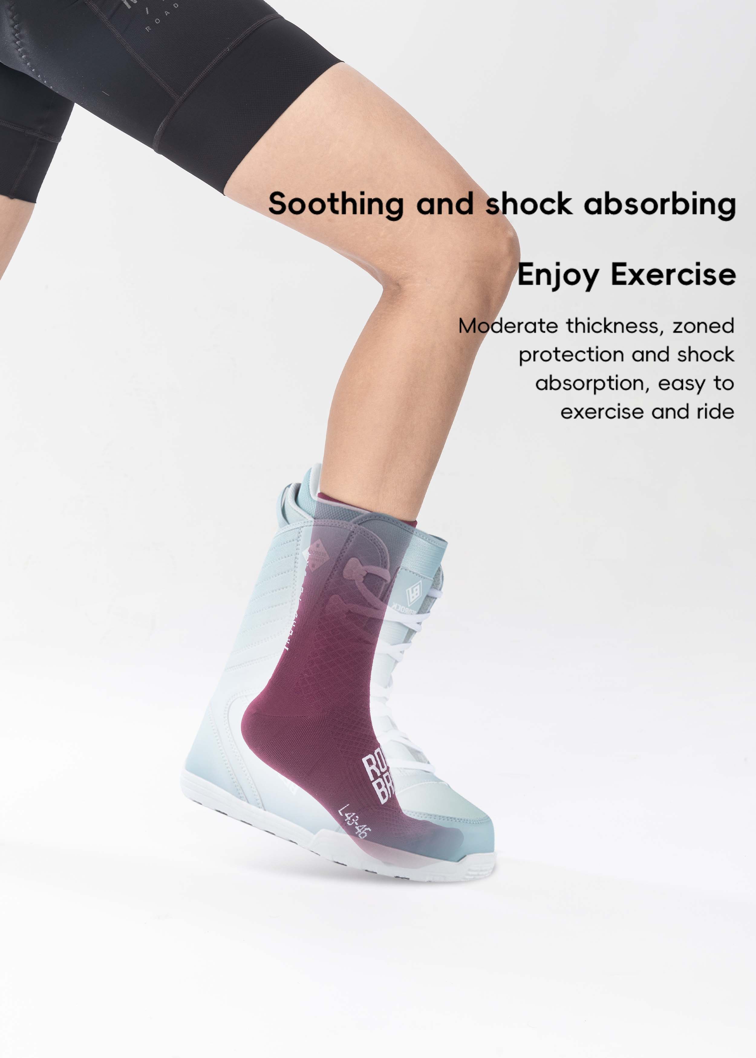Road to Sky Cycling Socks Breathable - Image 7