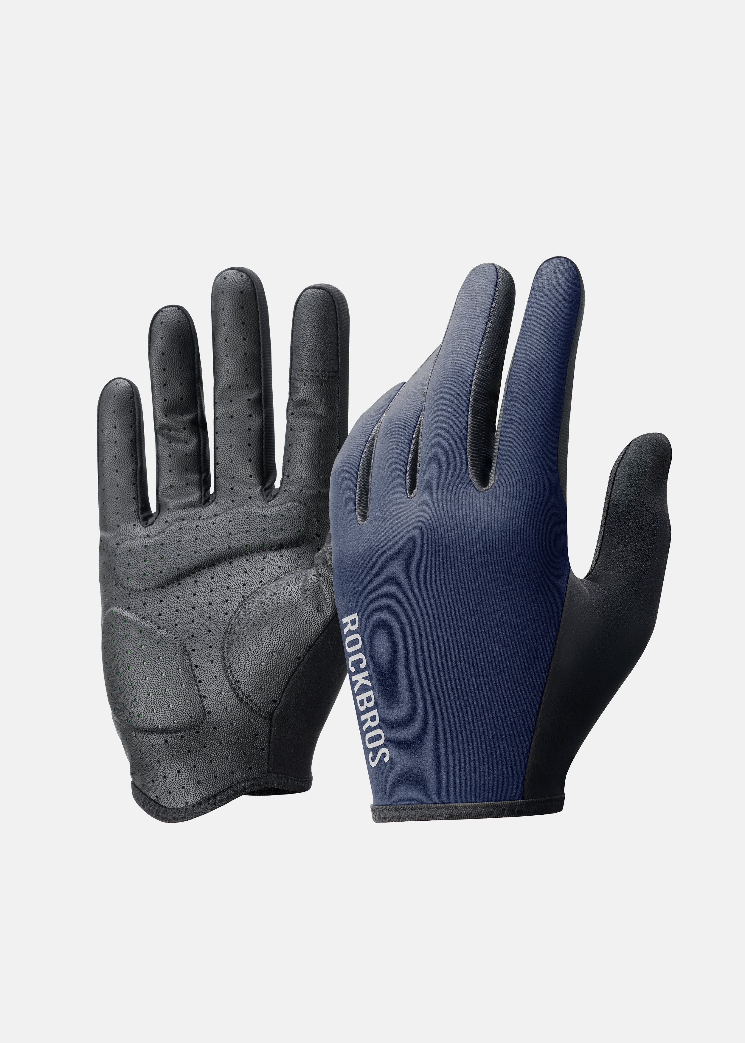 ROCKBROS Road-to-Sky Fine Sheepskin Full Finger Gloves - Image 7