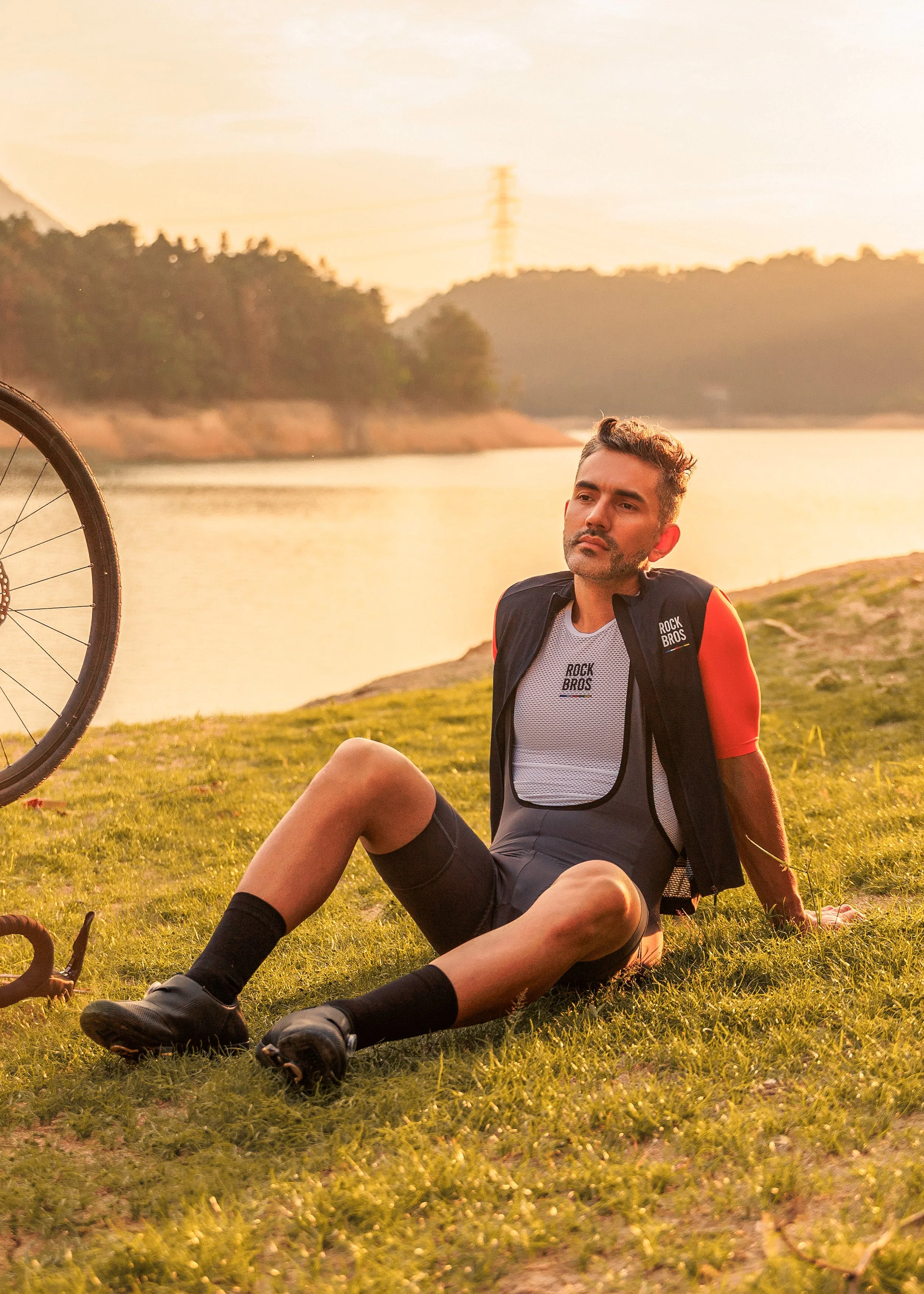 Road-to-Sky Men's Cycling Bib Shorts - Image 10