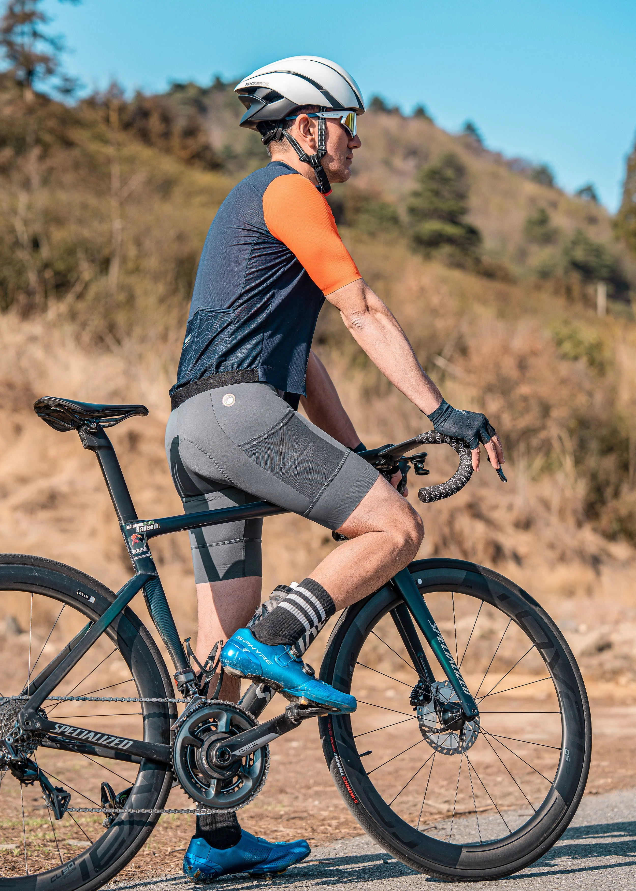 Road-to-Sky Men's Cycling Bib Shorts - Image 11