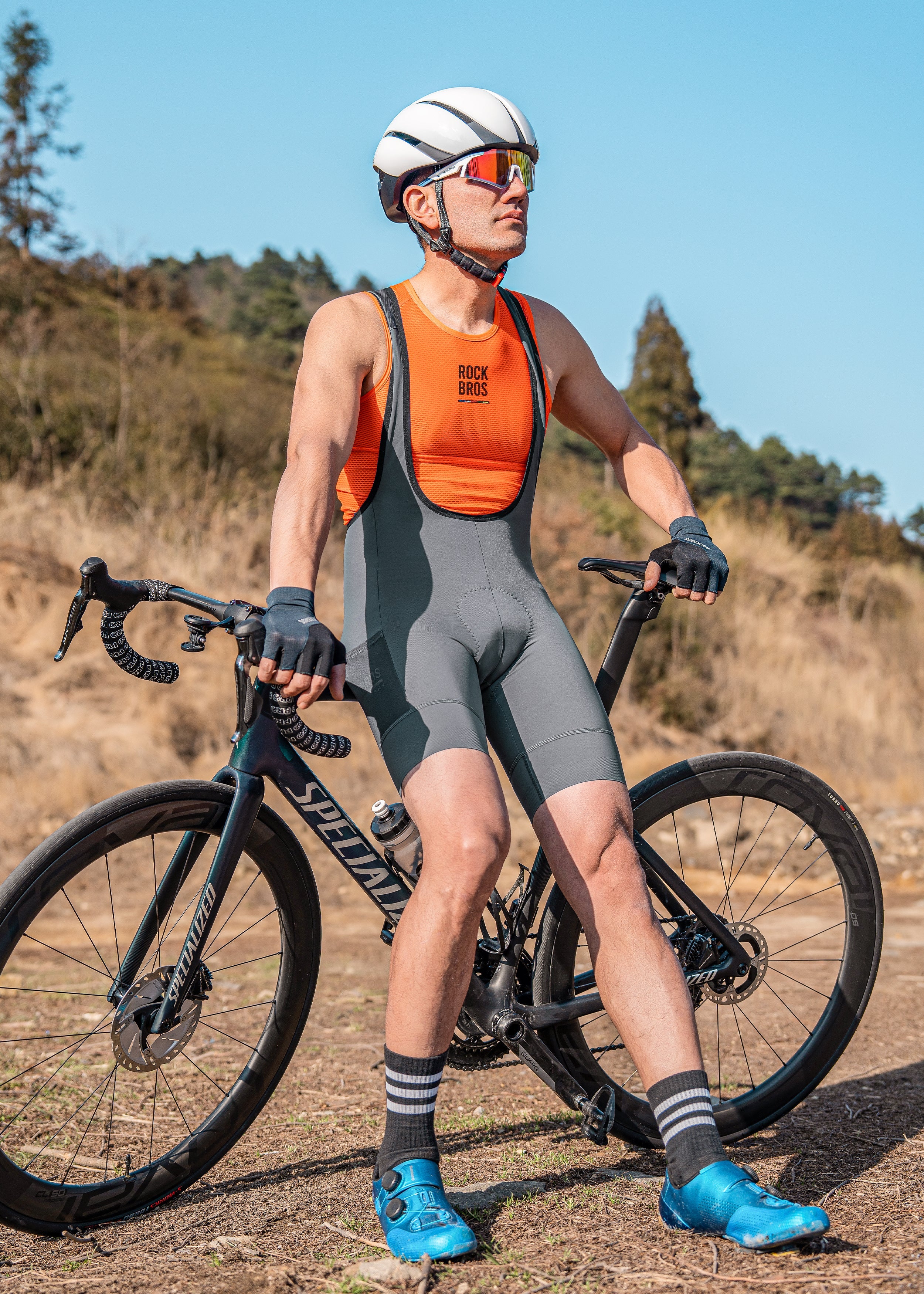 Road-to-Sky Men's Cycling Bib Shorts - Image 12